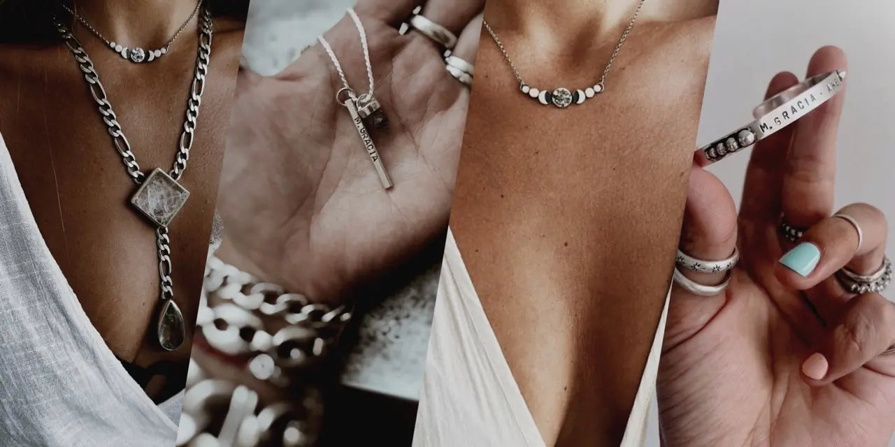 Cultufem.cl | Escribe tu propia historia de amor: Delacons presenta su nuevo collar mini lingote y esclavas personalizadas