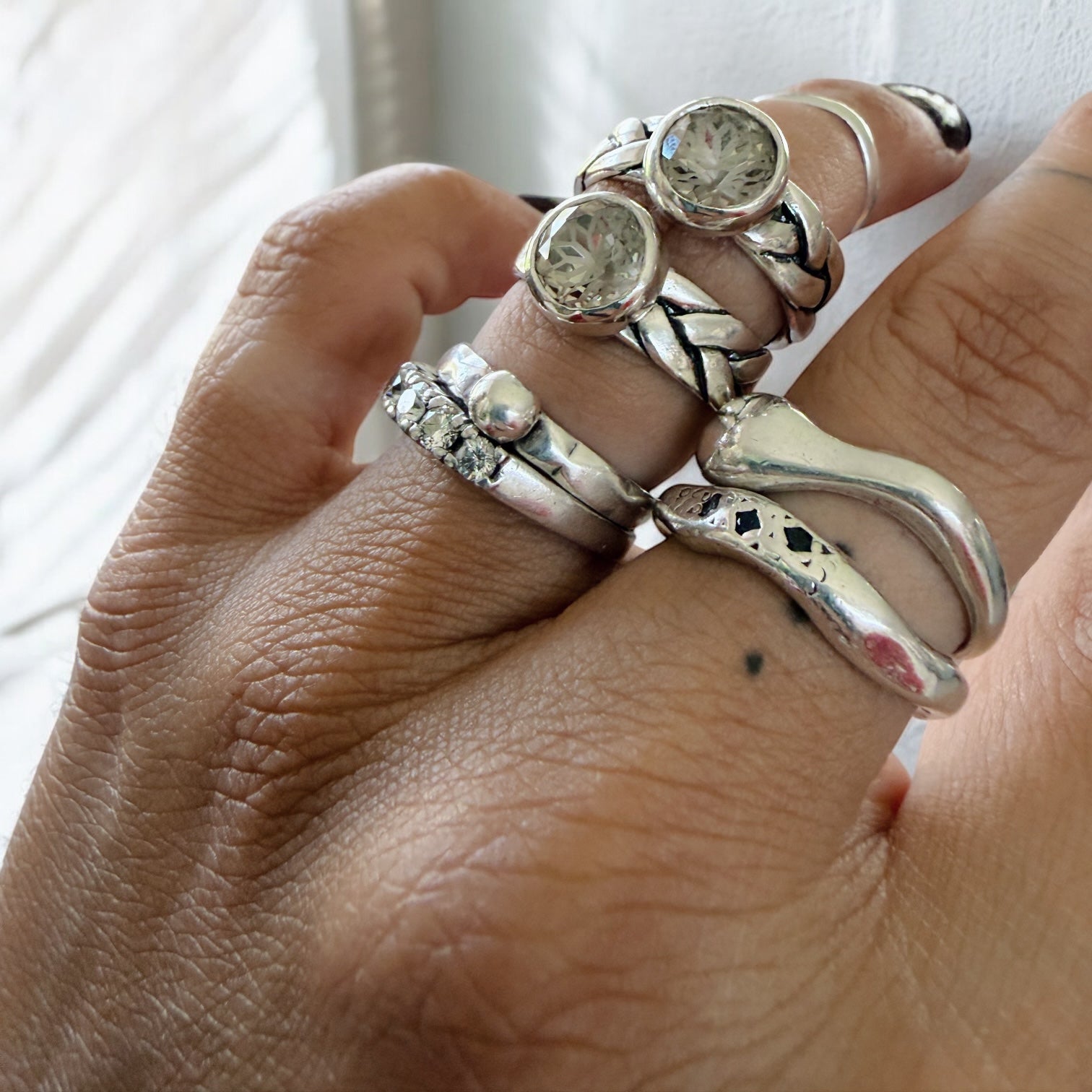 Anillo Trenzas Flor