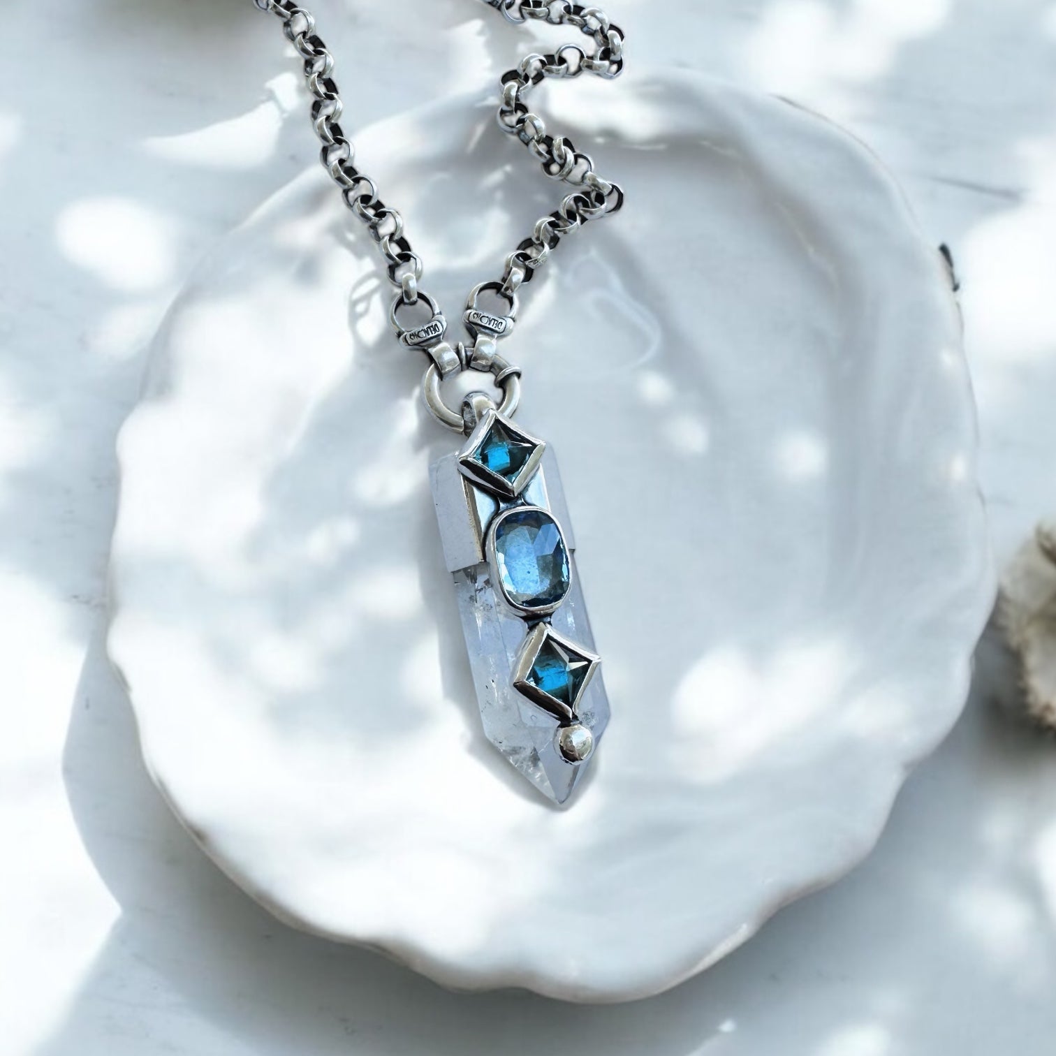 Colgante Punta Cuarzo Paraíso I