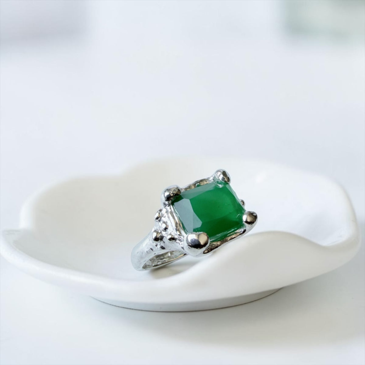 Anillo Allegoria - Emerald Green
