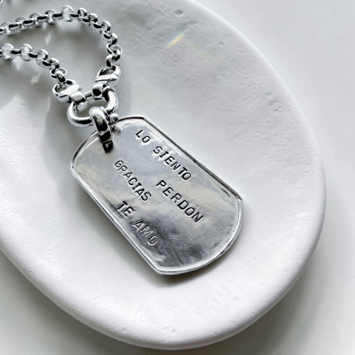 Colgante Placa “XL” Personalizada