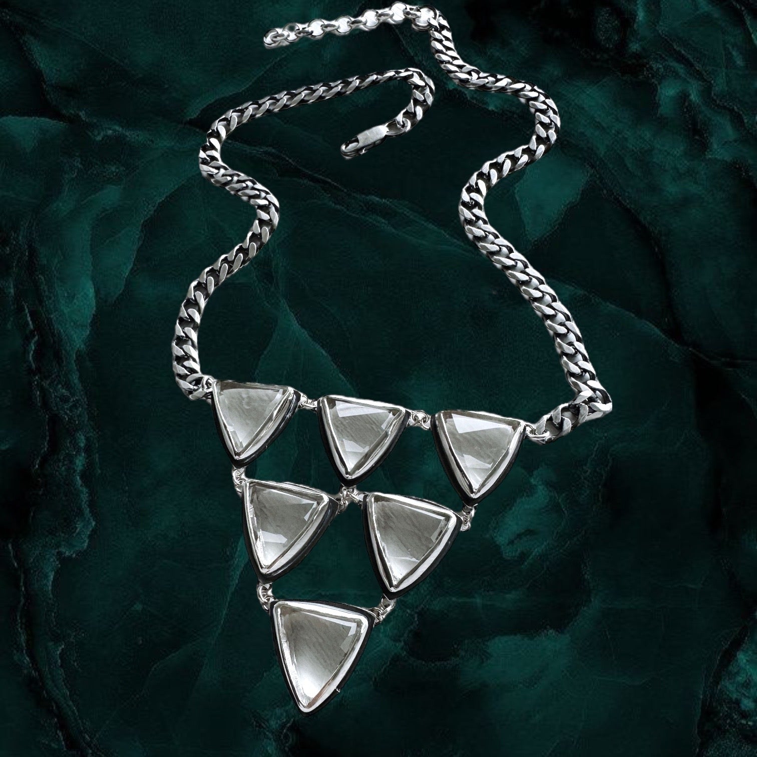 Collar Geometría Sagrada - White - PREVENTA