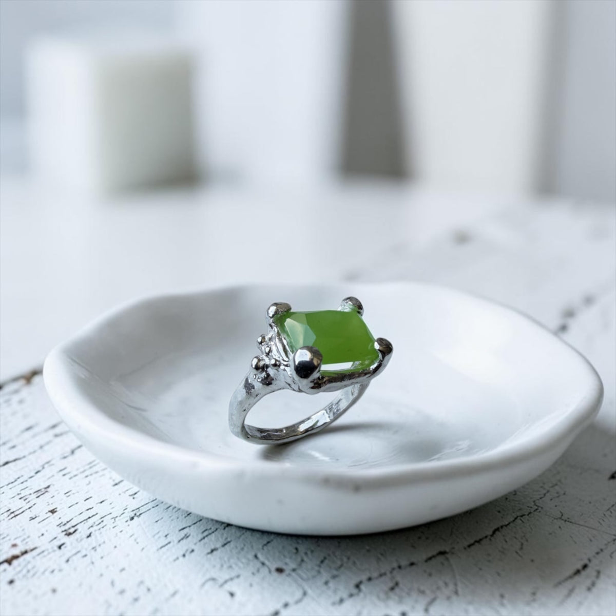 Anillo Allegoria - Apple Green