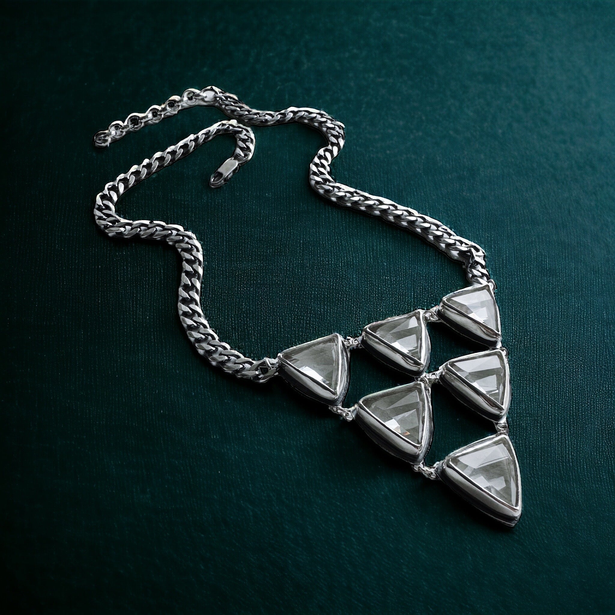 Collar Geometría Sagrada - White - PREVENTA