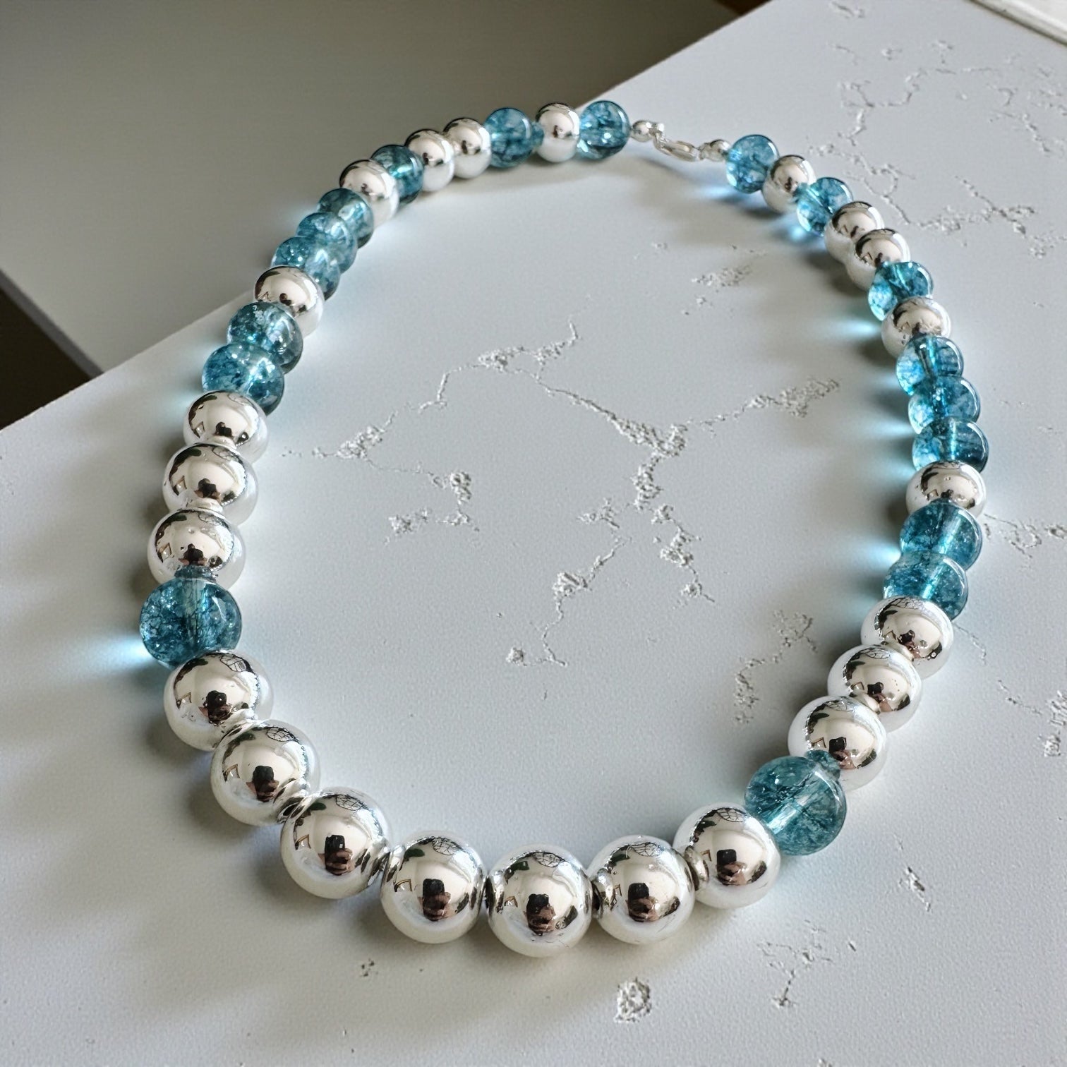 Collar Rocking Balls “ Cielo de Verano”