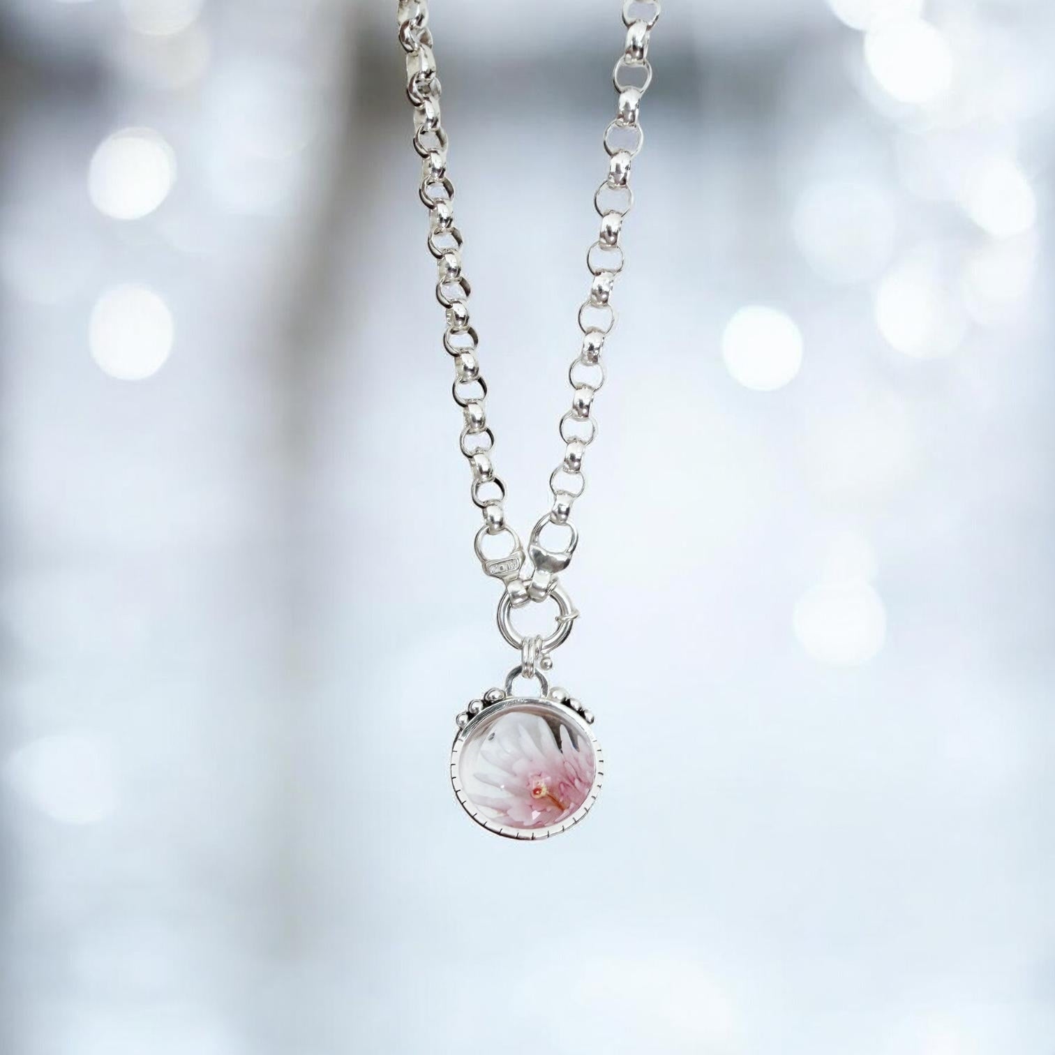 Colgante Halo XL - Cápsula Flor