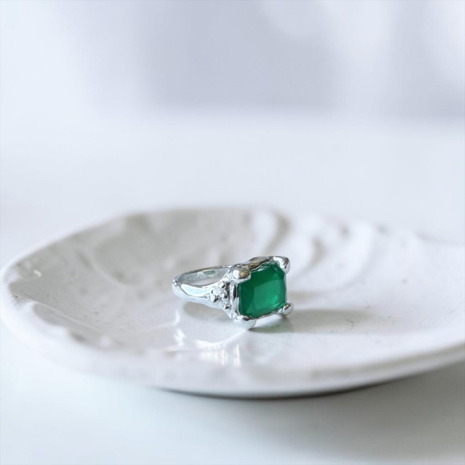 Anillo Allegoria - Emerald Green