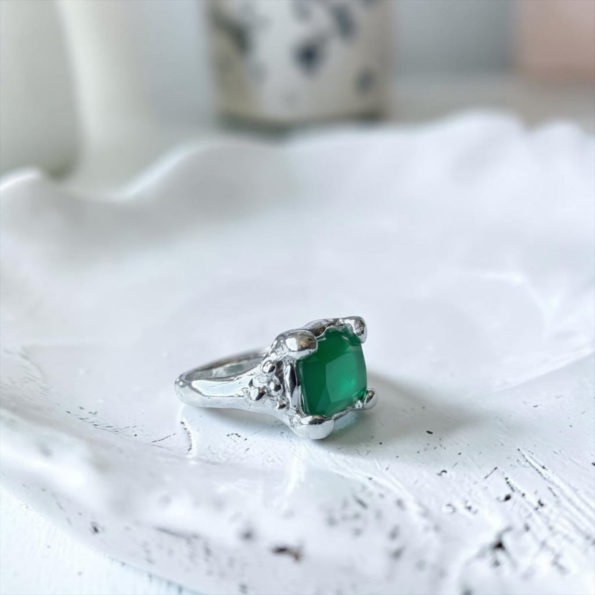 Anillo Allegoria - Emerald Green