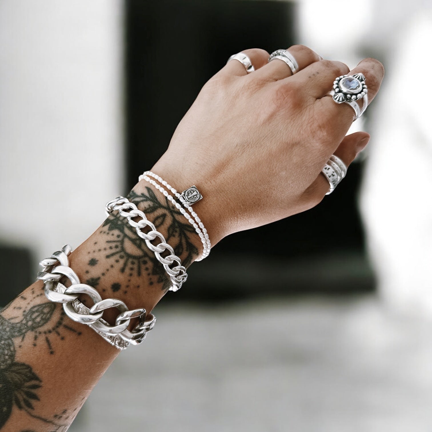 Pulsera Mini Escapulario San Benito