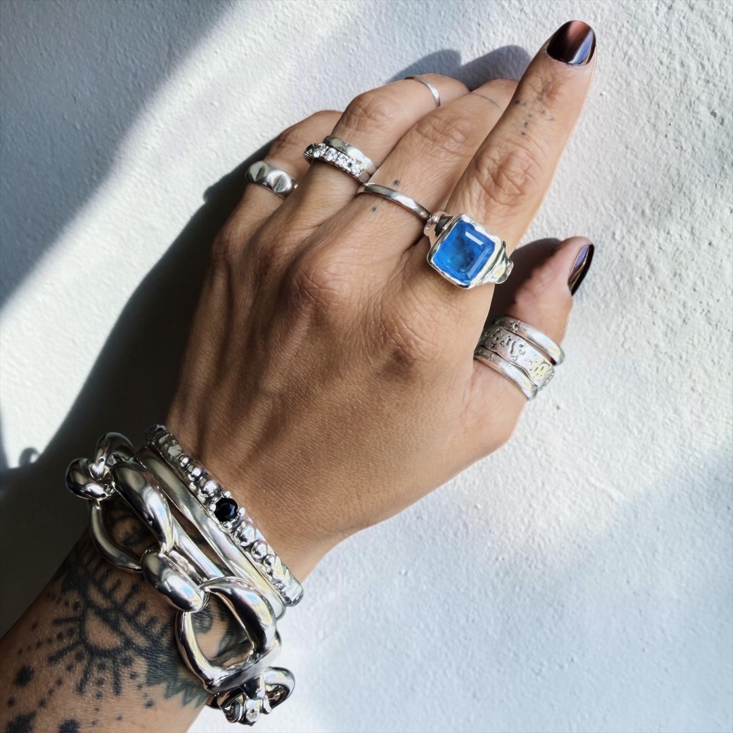 Anillo Musa - Denim Blue