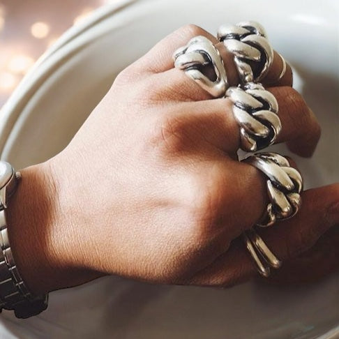 Anillo Cadena Gorda