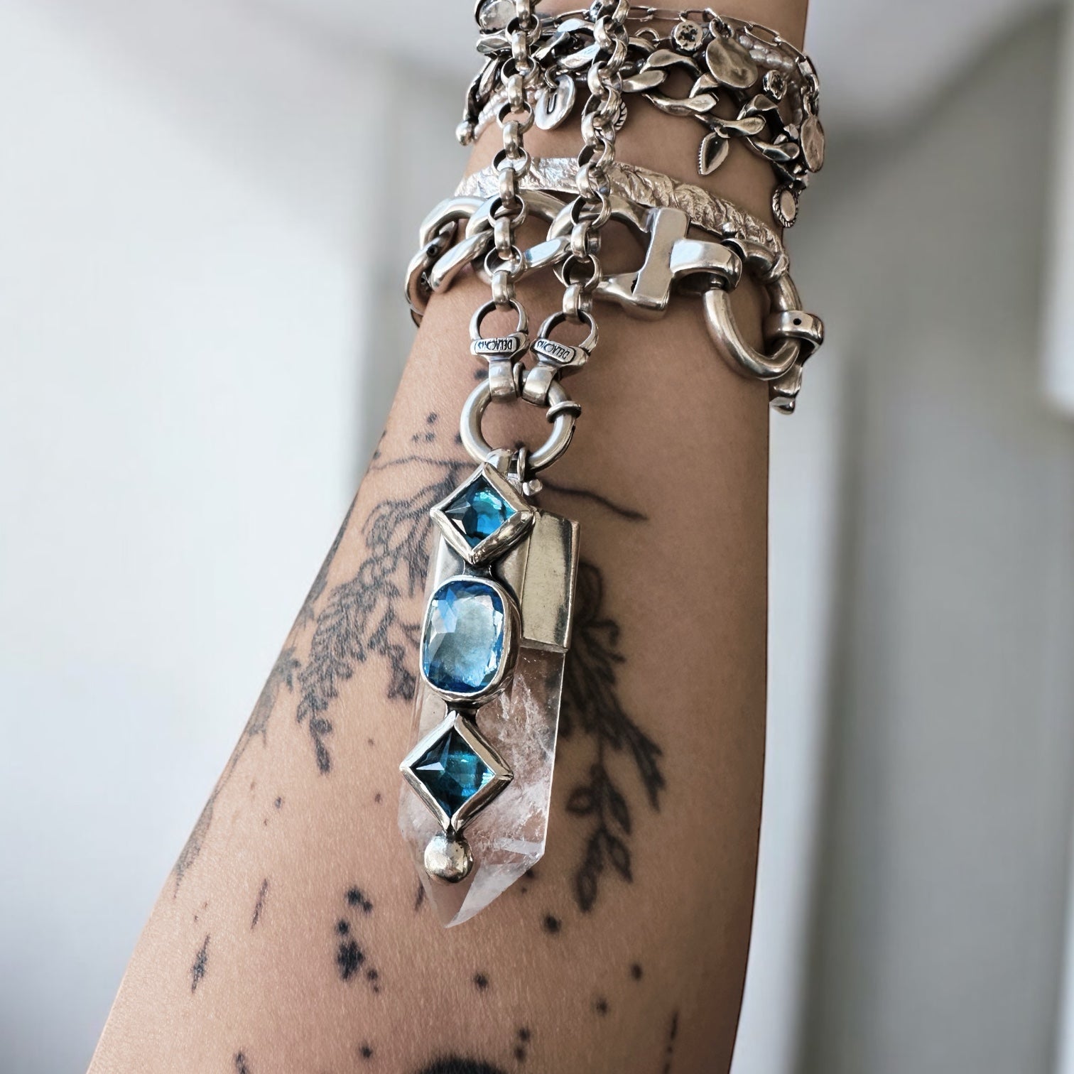 Colgante Punta Cuarzo Paraíso I