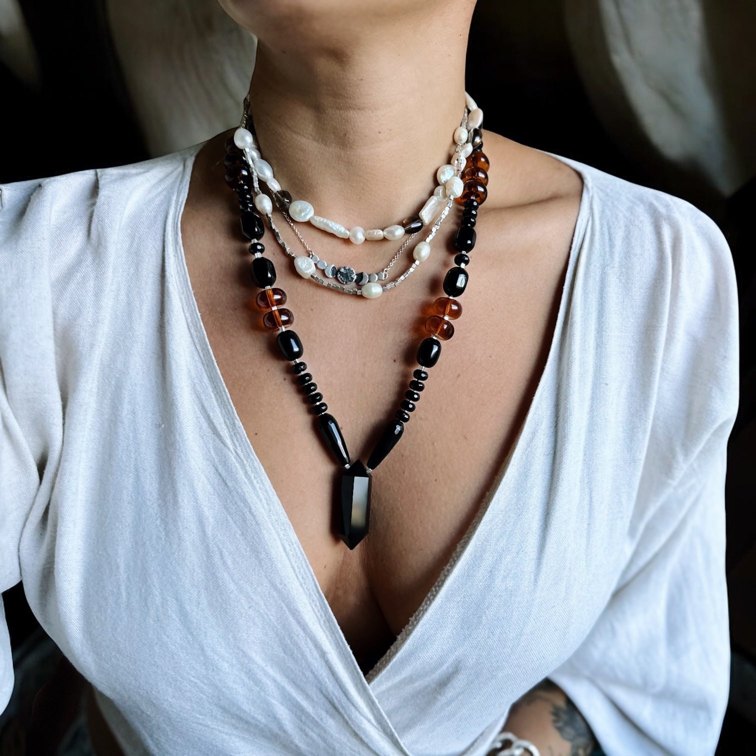 Collar Tibetano - Carey