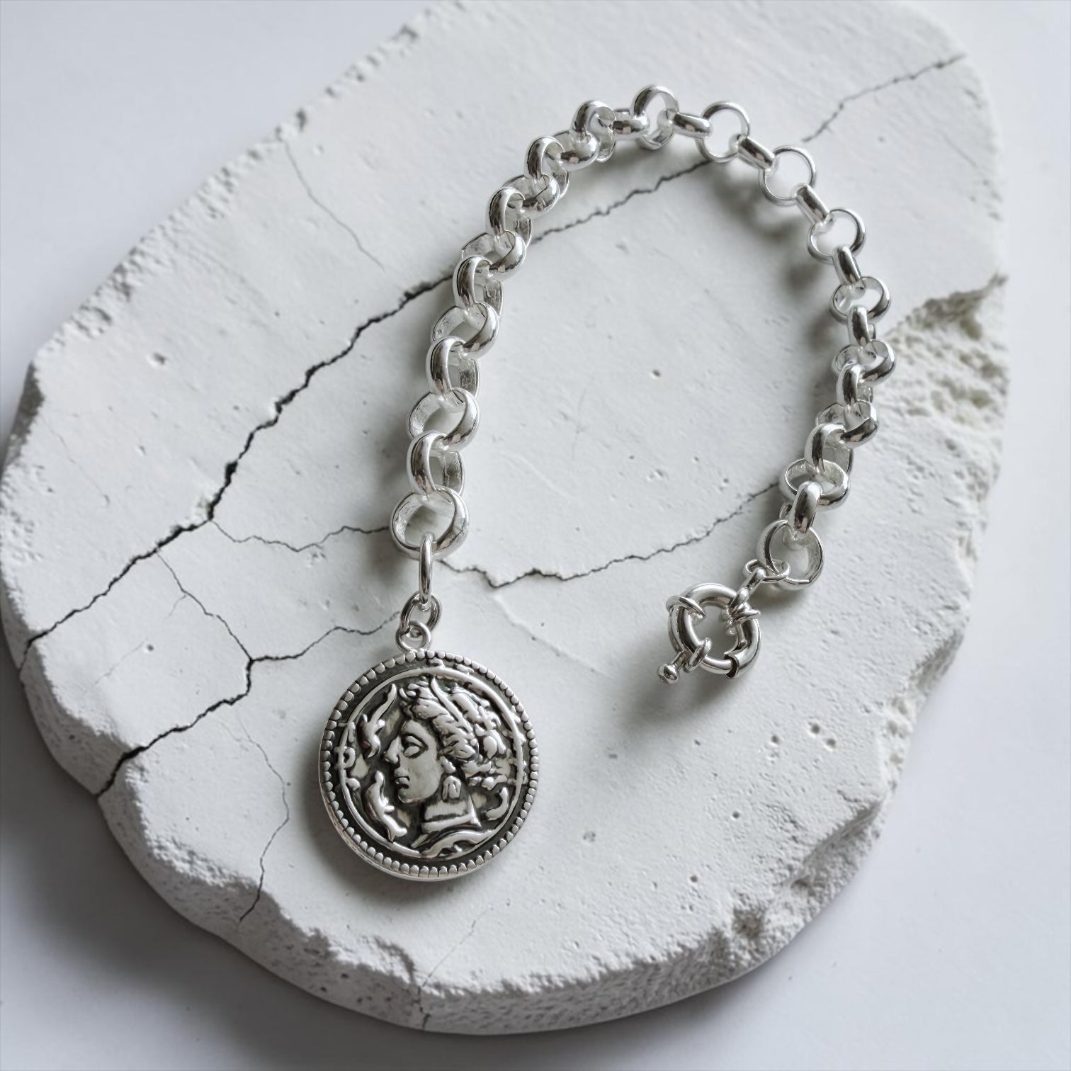 Pulsera Rolo Romana - “M”