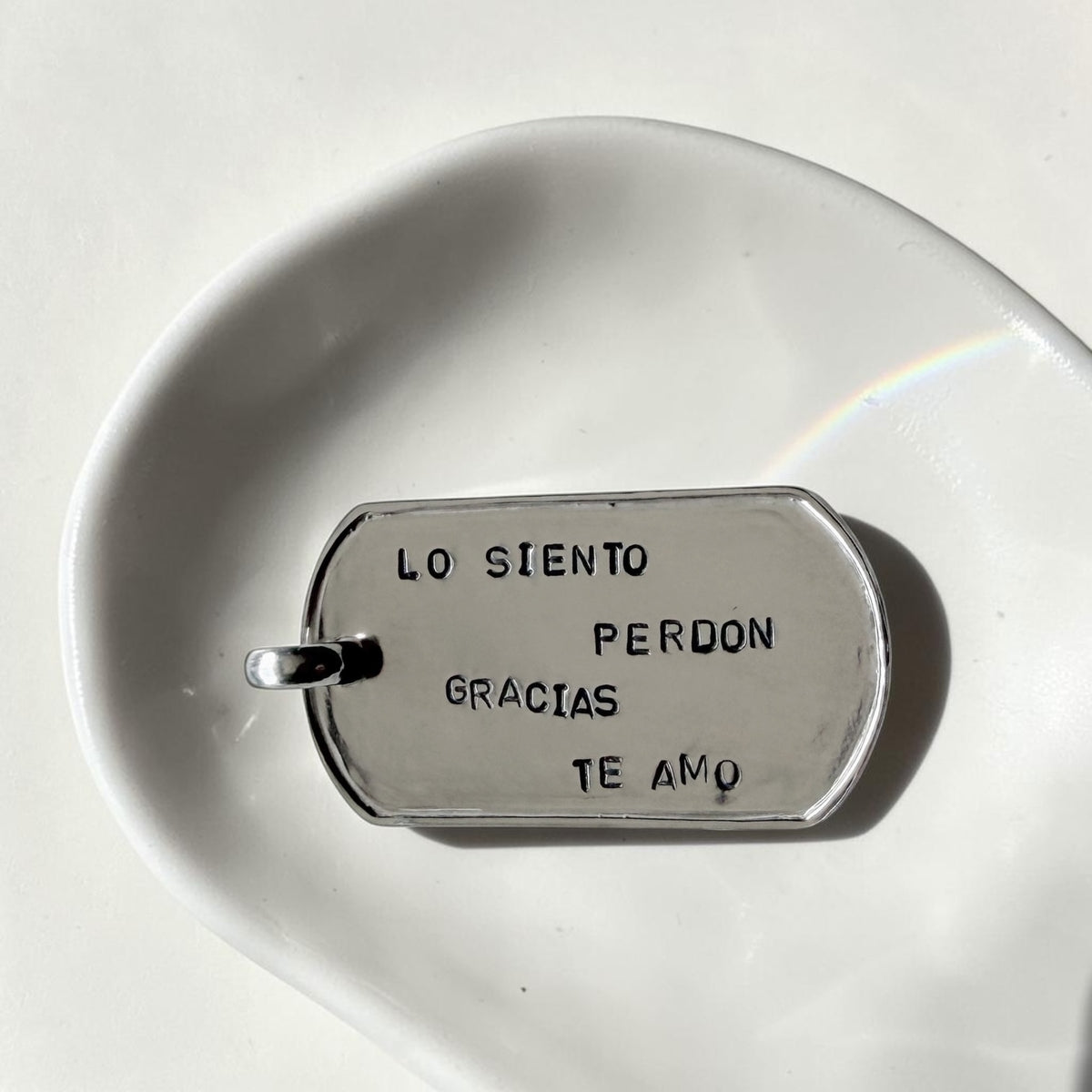 Colgante Placa “XL” Personalizada