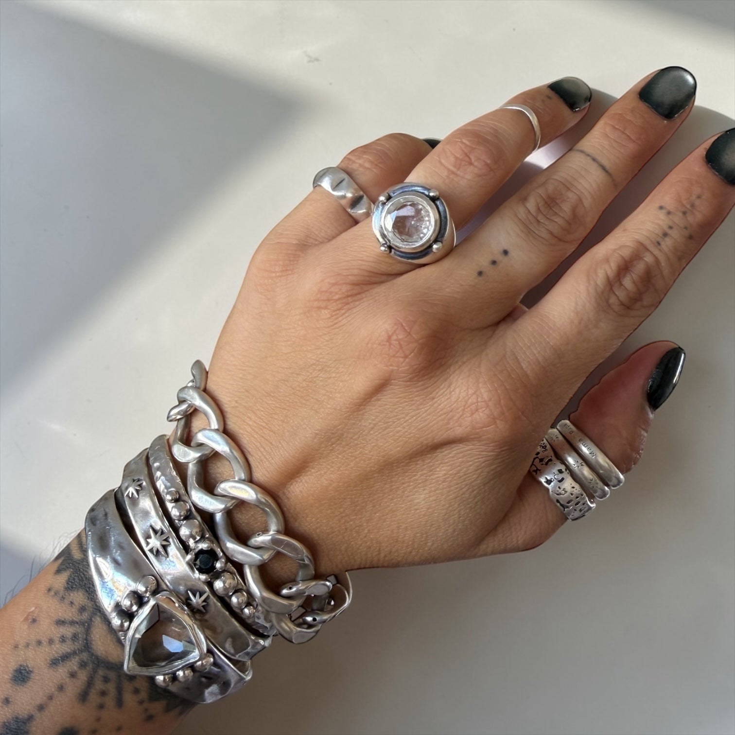 Anillo Sello Orbital - Ice Mist