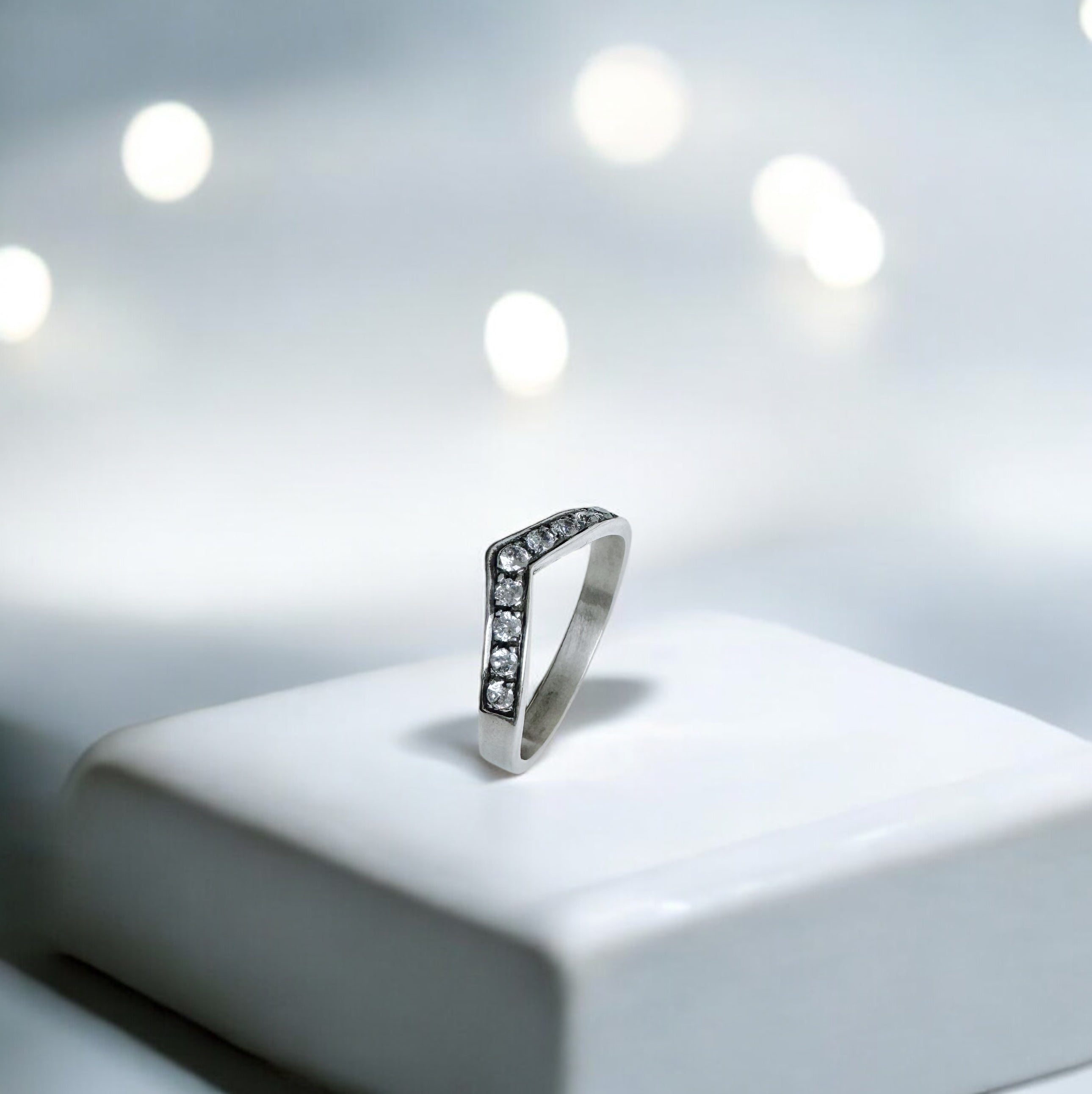 Anillo Shiny Chevron - PREVENTA