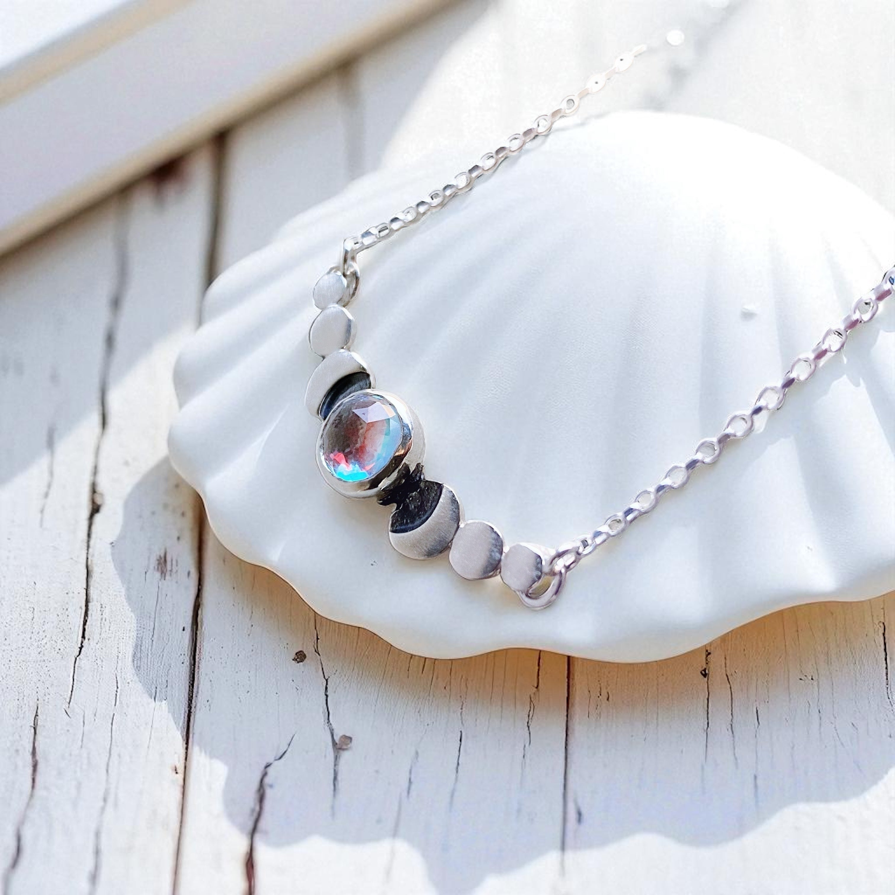 Collar Fases Very Moon Aurora Boreal