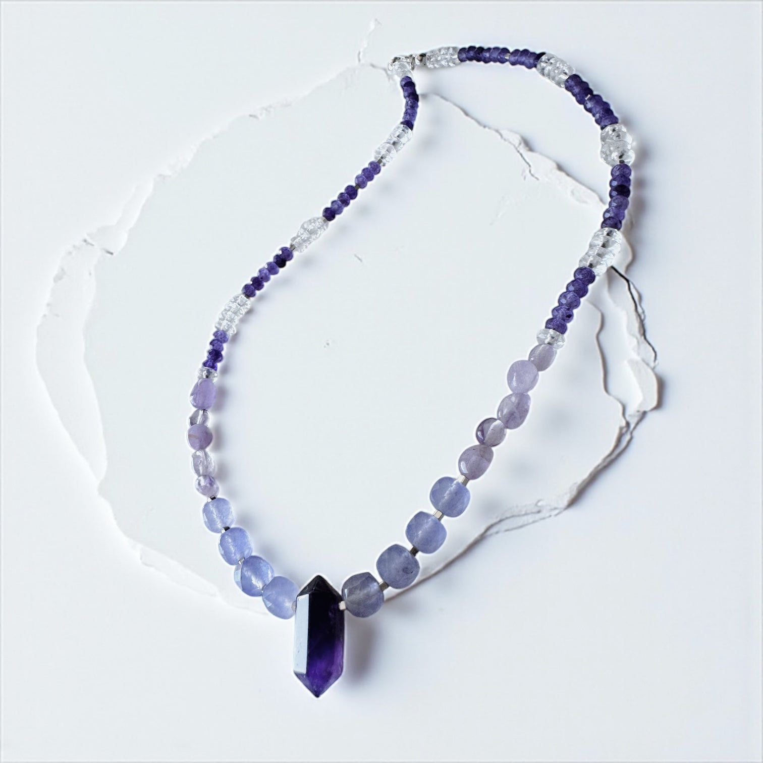 Collar Mini Tibetano - Azucena