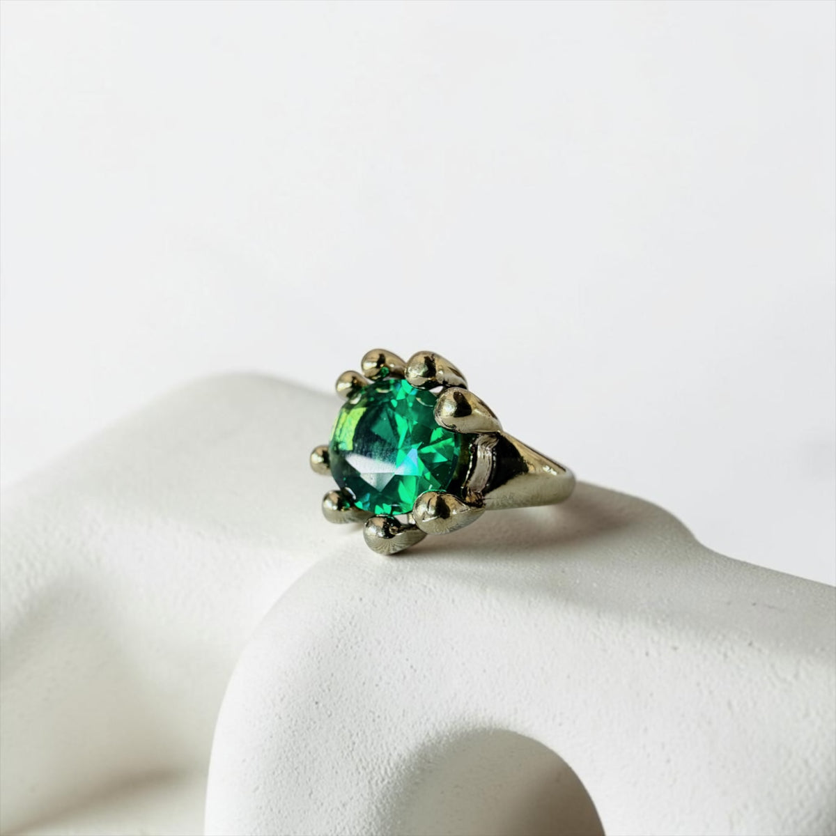 Anillo Refugio Bronce - Verde Veronese