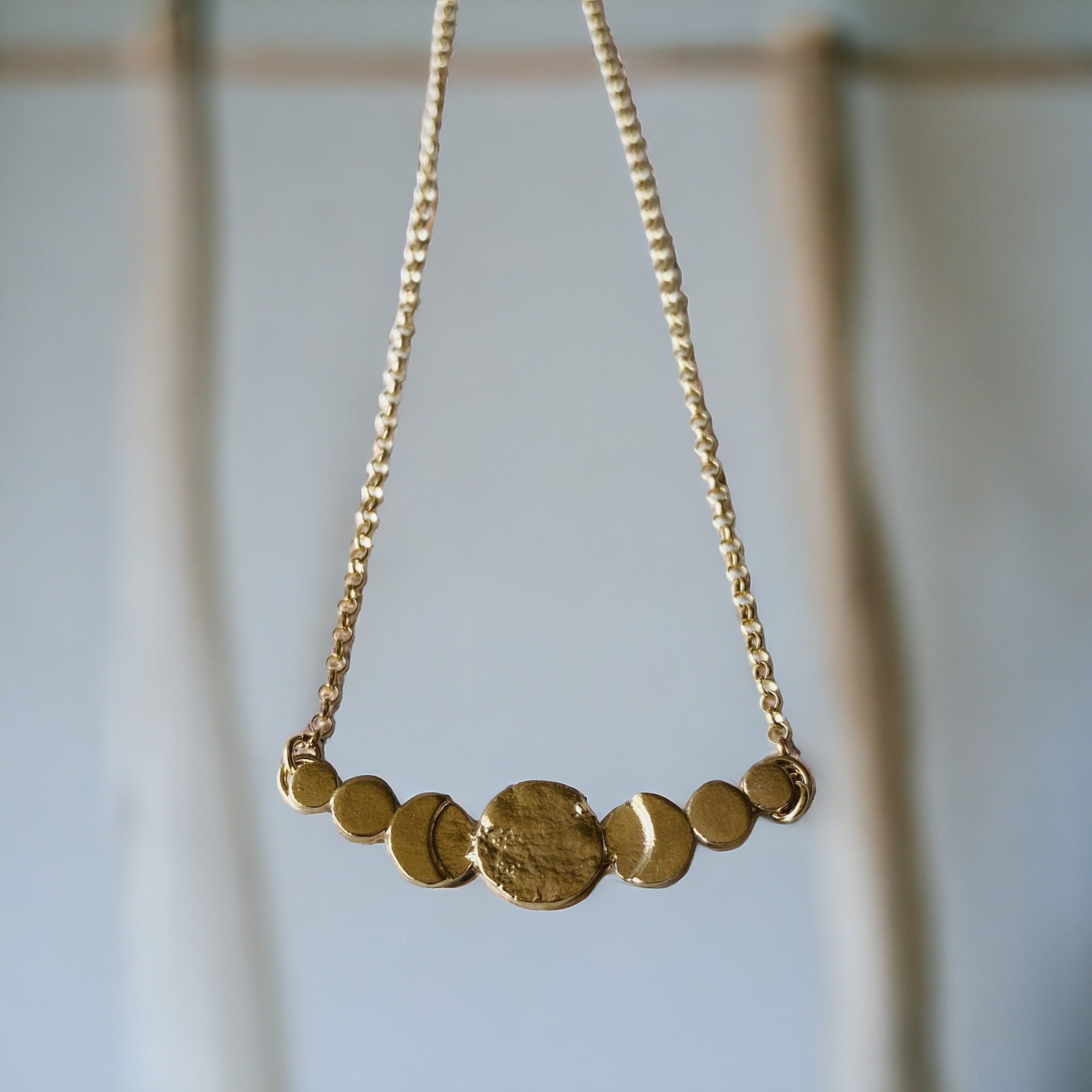 Collar Fases Lunares Gold