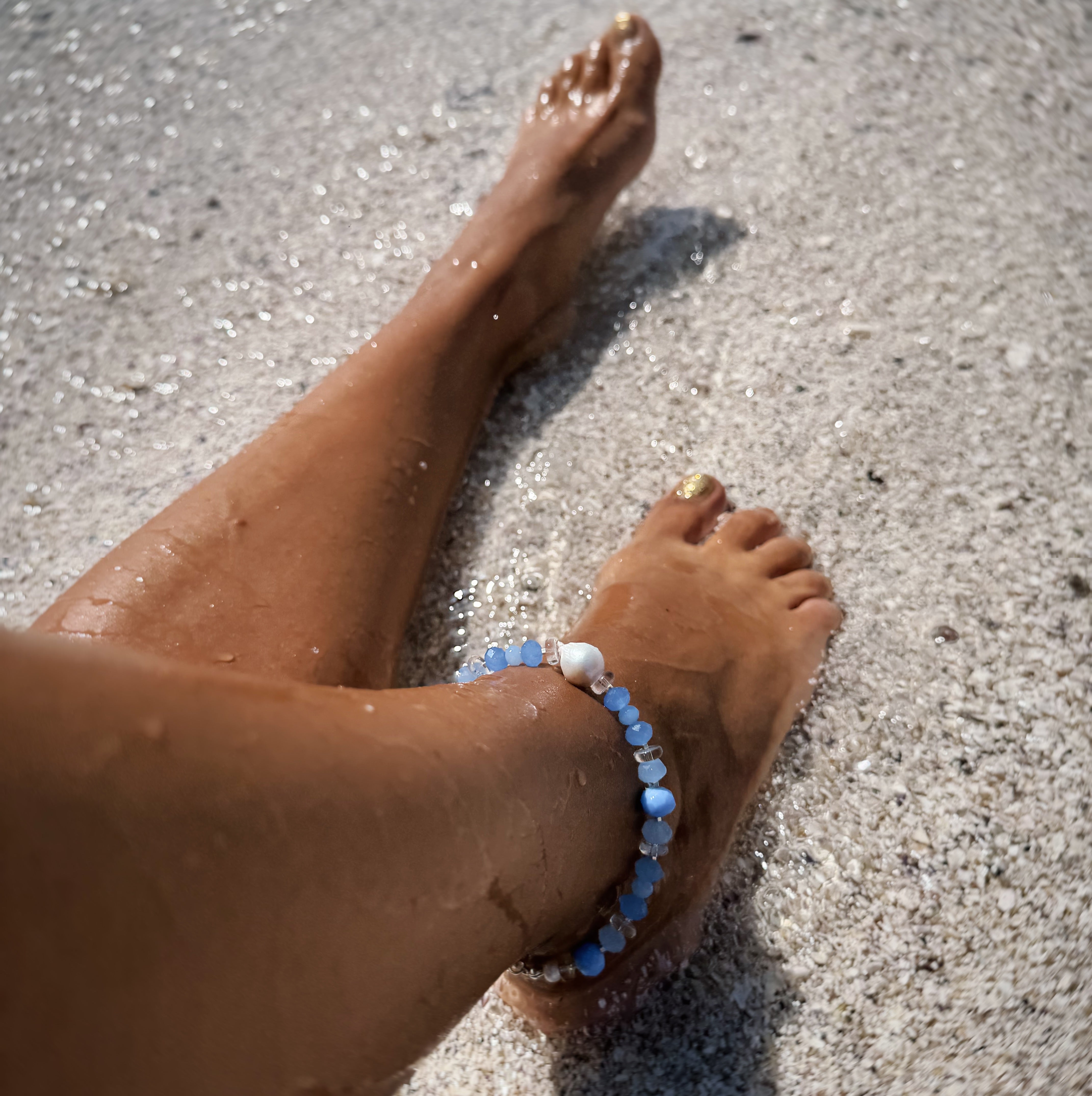 Tobillera Jacinta & Perla