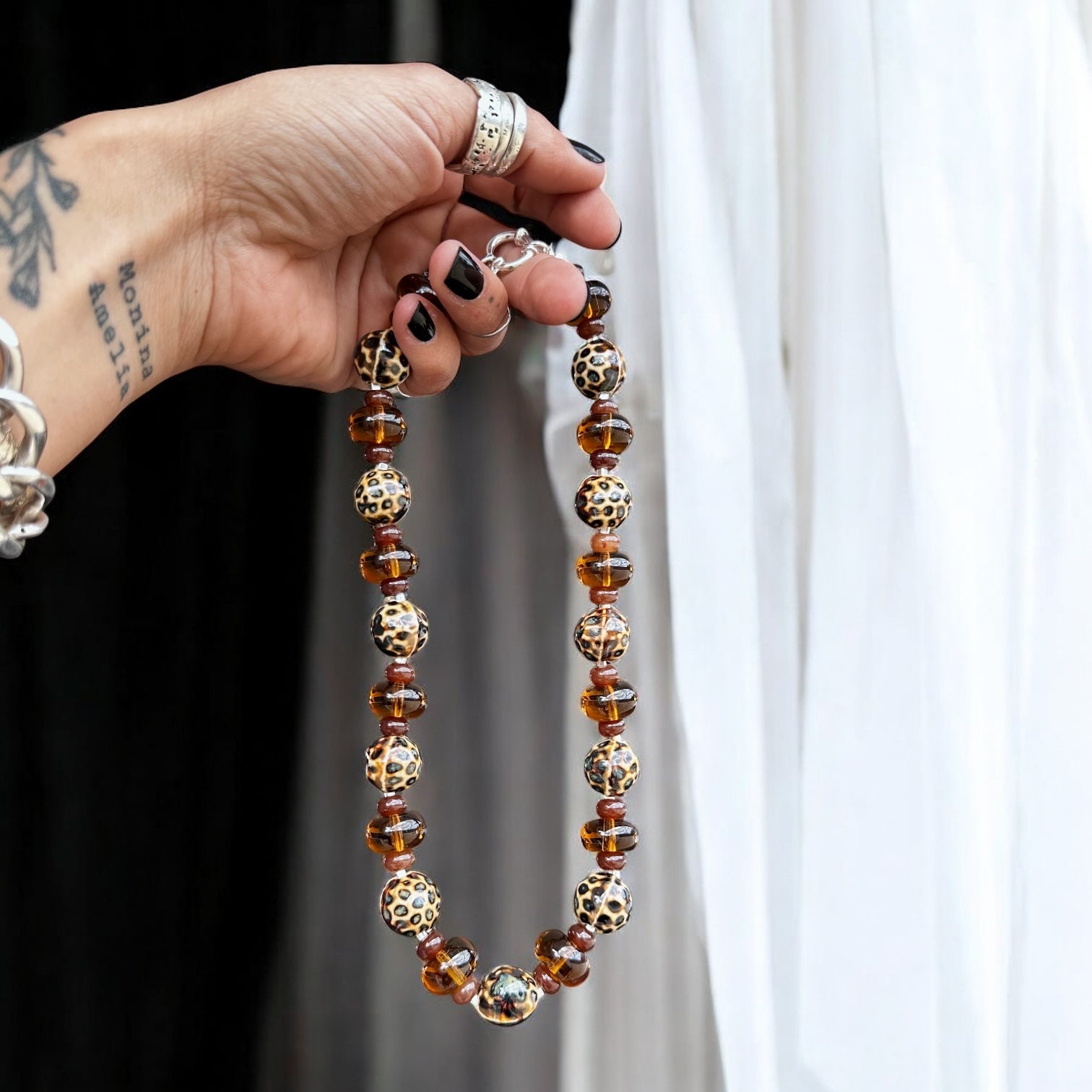 Collar Vilma - Leopard Print