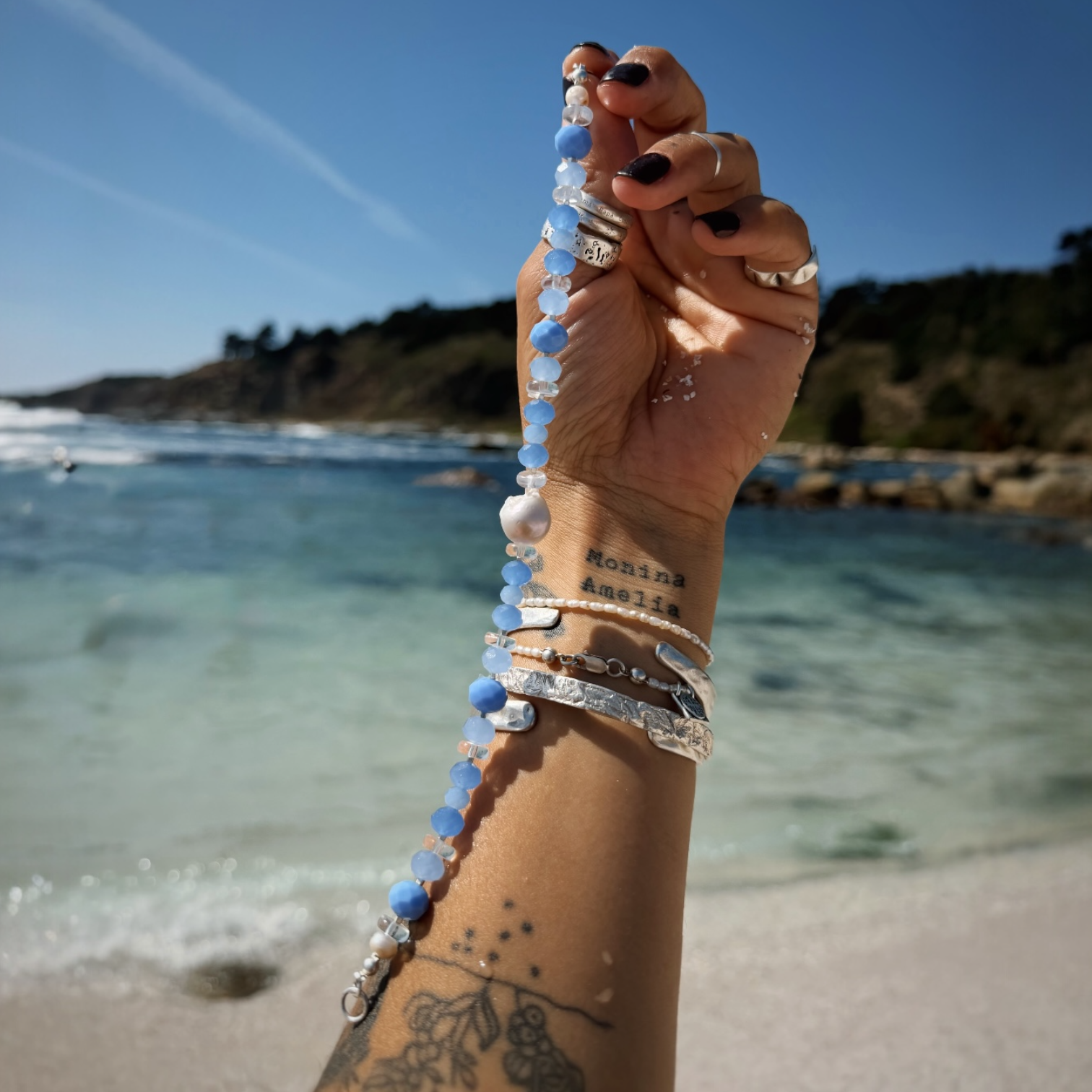 Tobillera Jacinta & Perla