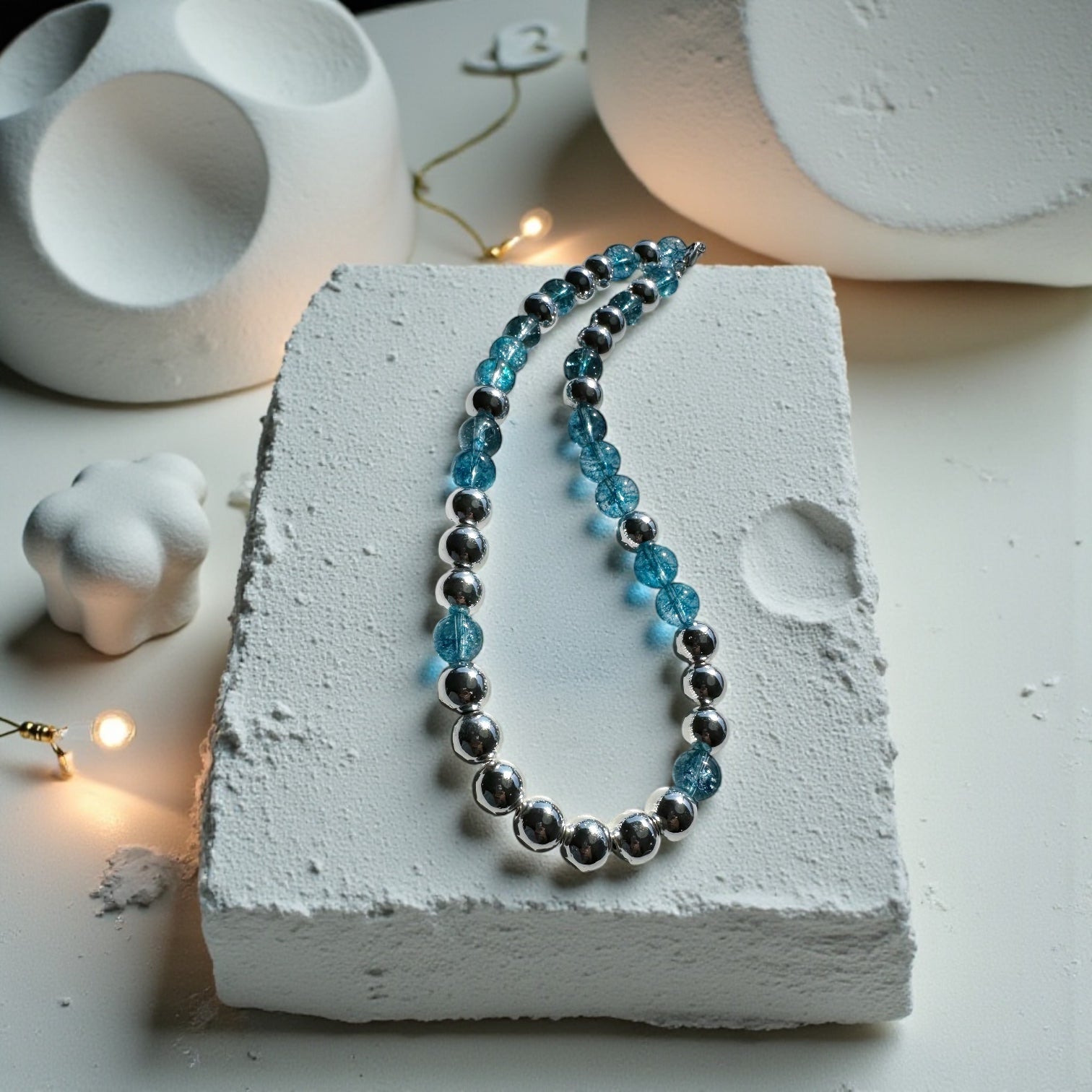 Collar Rocking Balls “ Cielo de Verano”