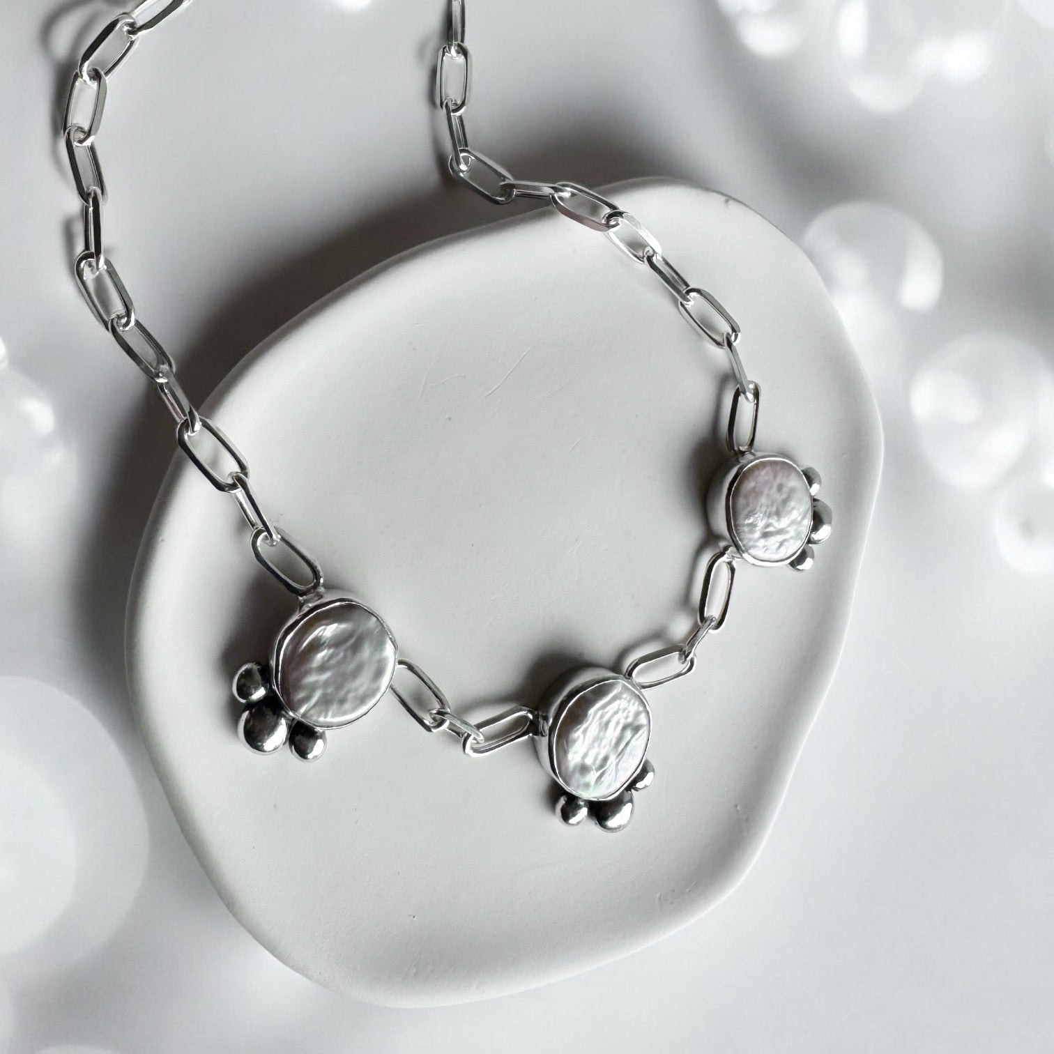 Collar Blanca Estela