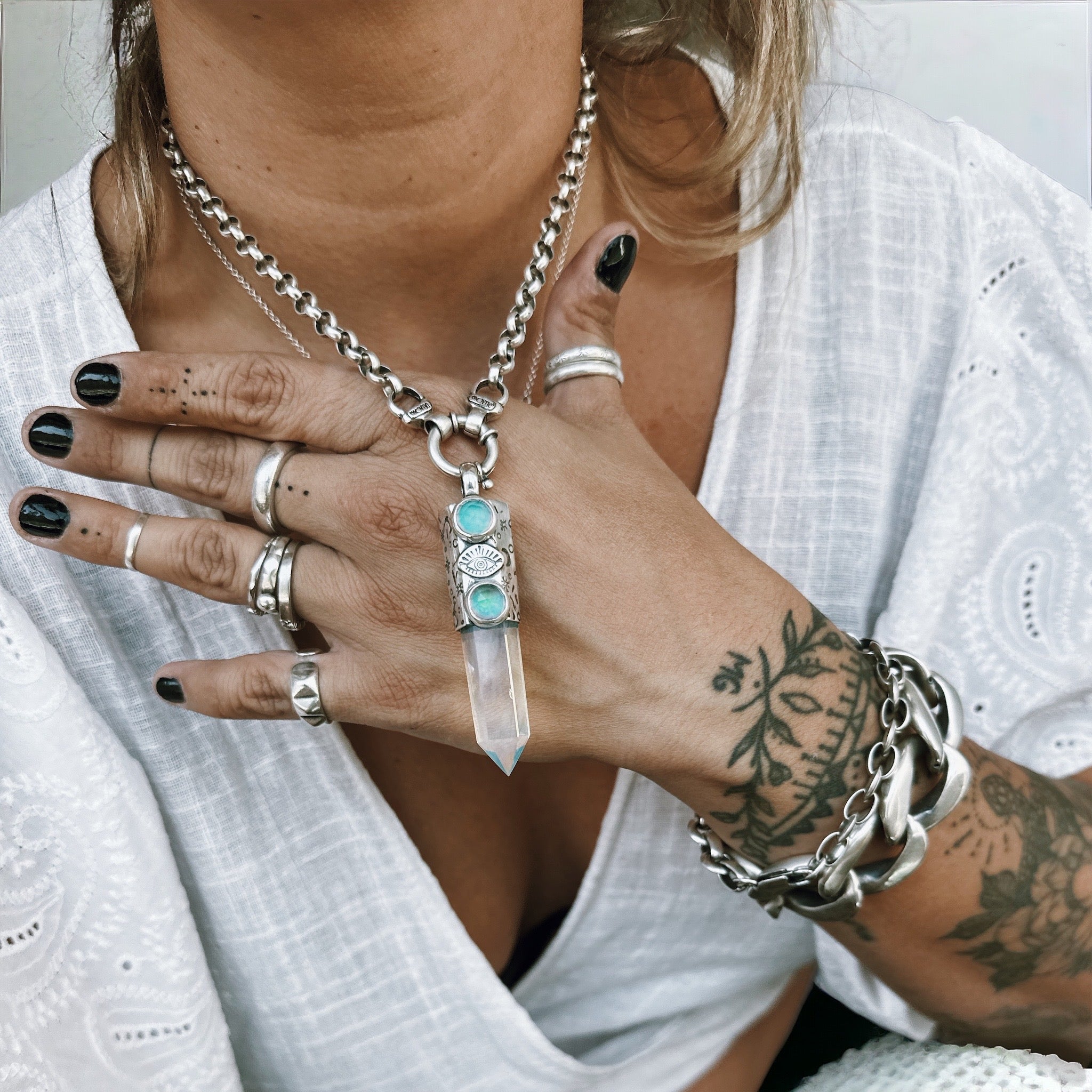 Colgante Punta Opalina Boreal