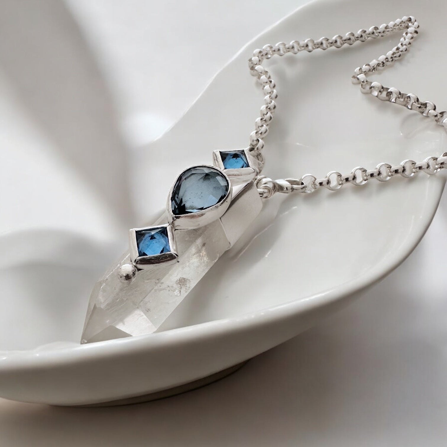 Colgante Punta Cuarzo Paraíso V