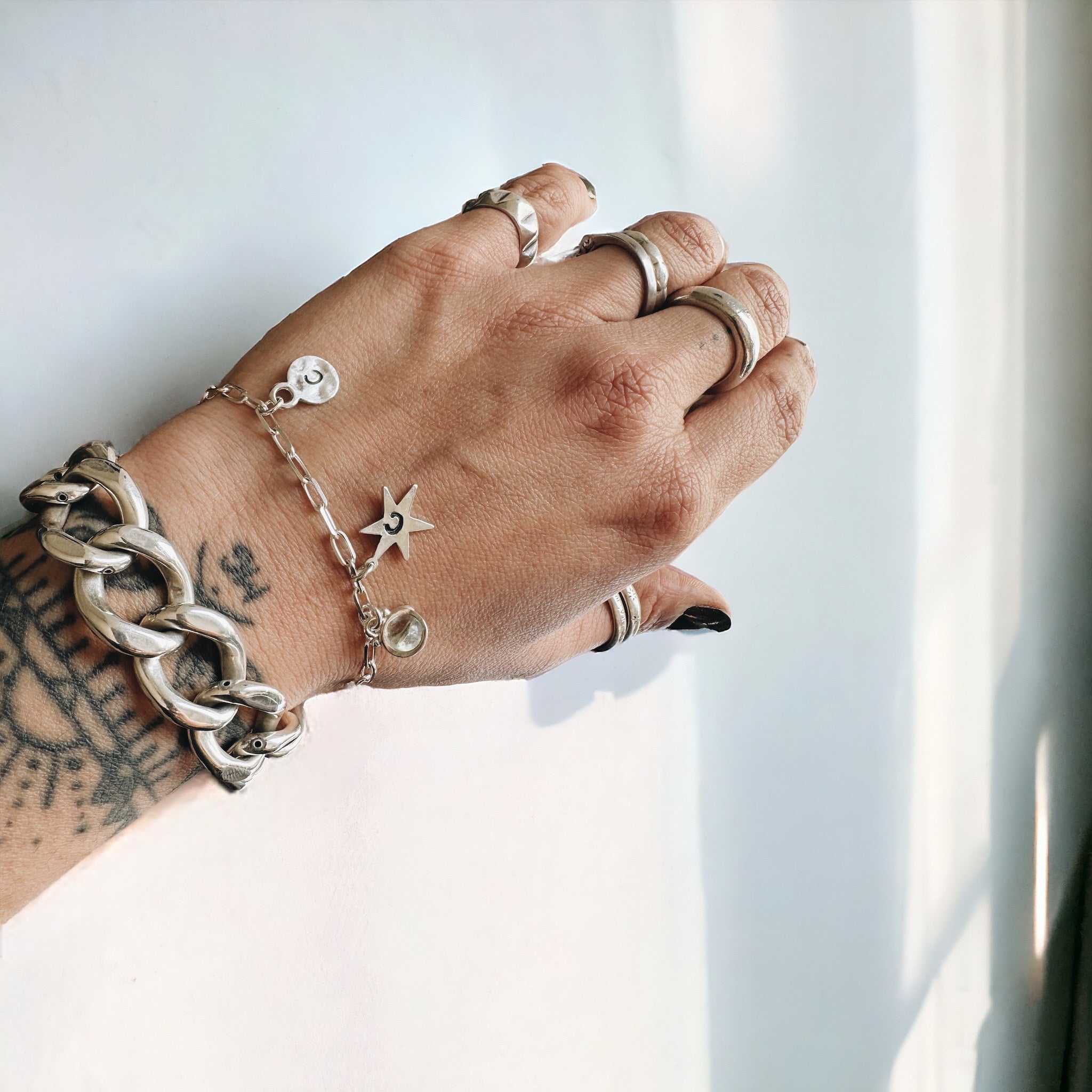 Pulsera Halada + Mini Halo + Estrella Inicial