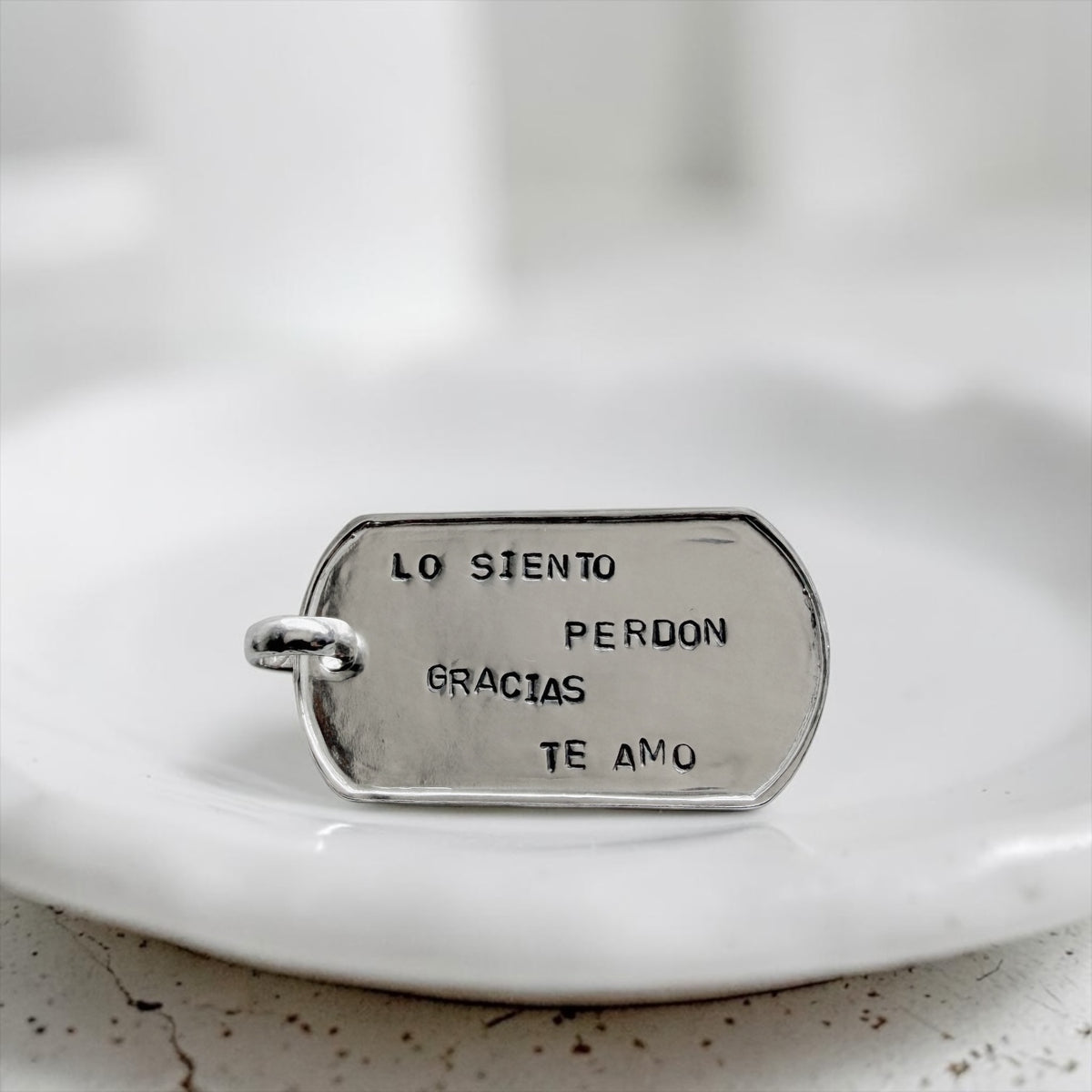 Colgante Placa “XL” Personalizada