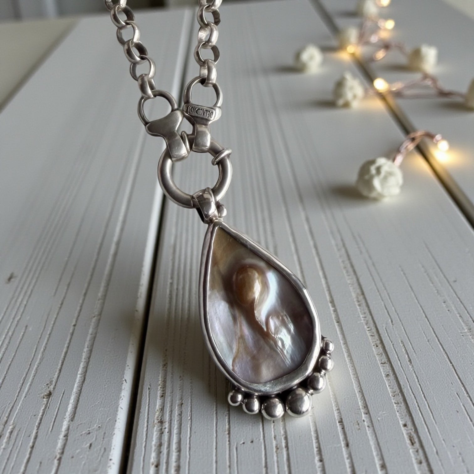 Colgante Perla Blister