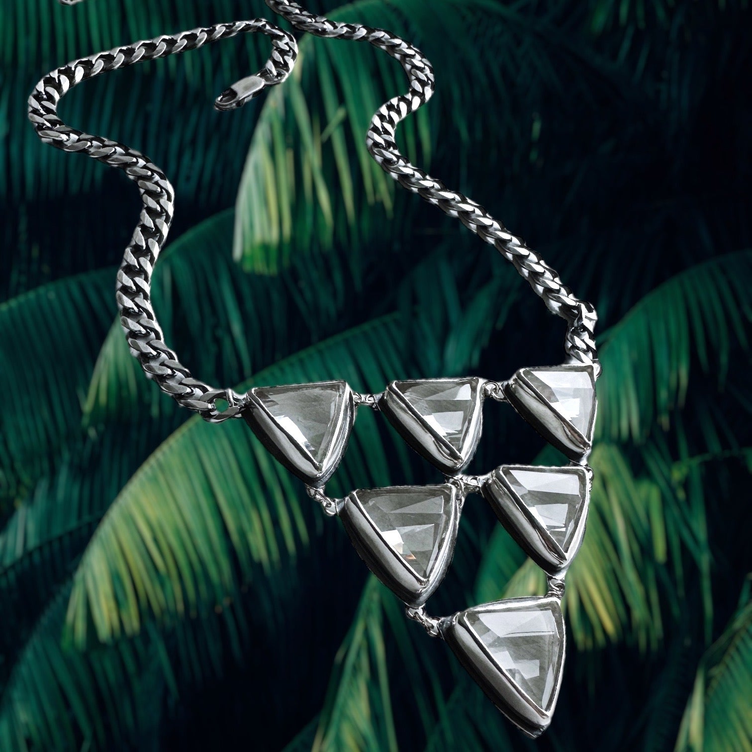 Collar Geometría Sagrada - White - PREVENTA