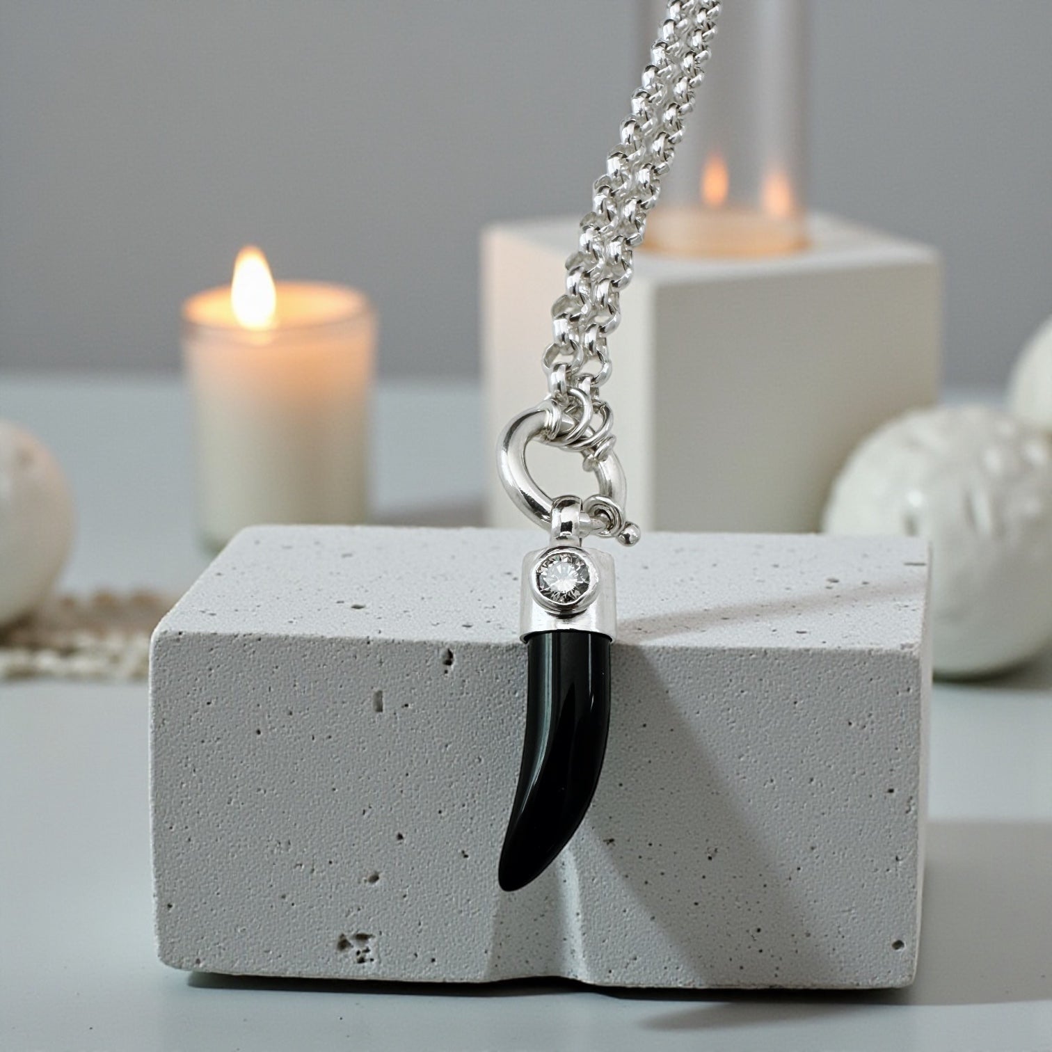 Colgante Cornicello Nero