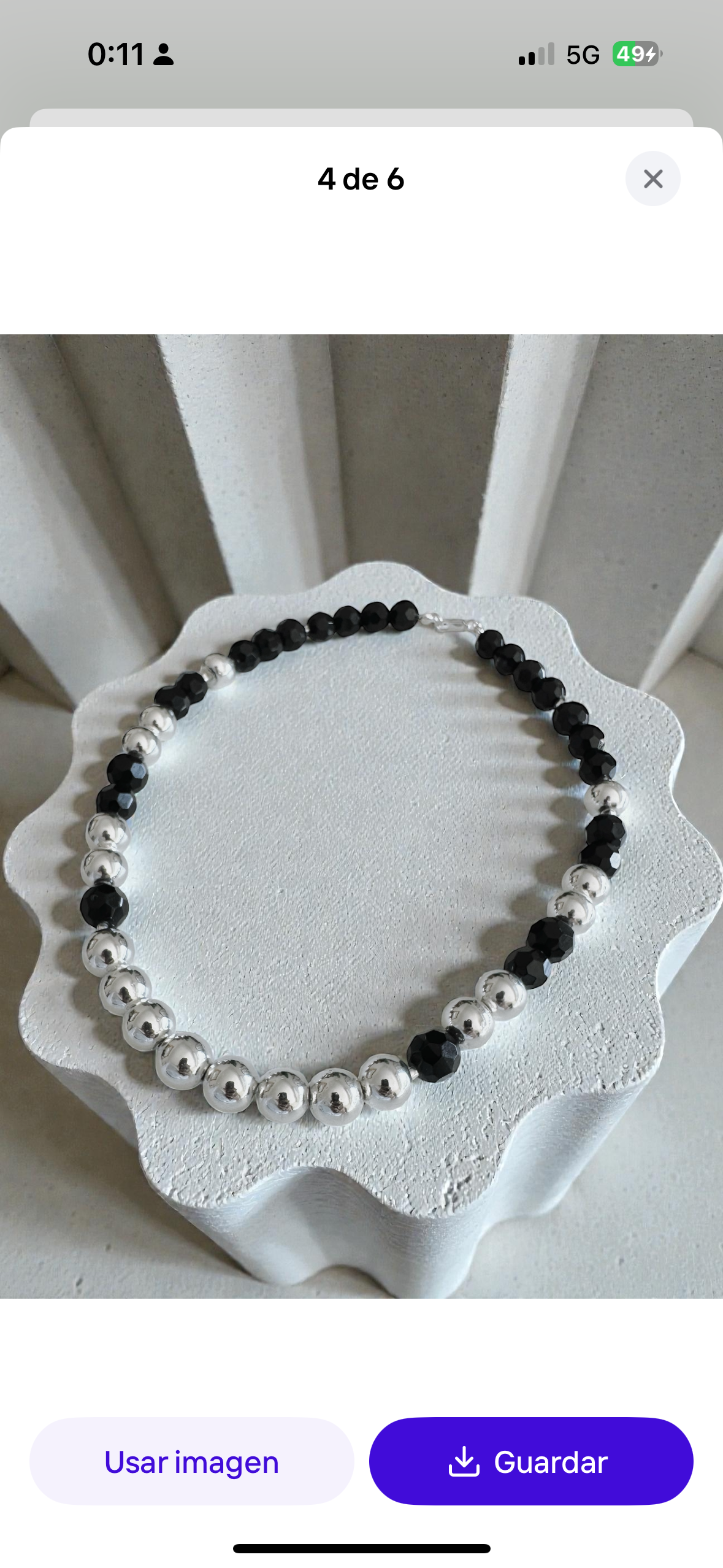 Collar Rocking Balls “ Noche Estrellada ”