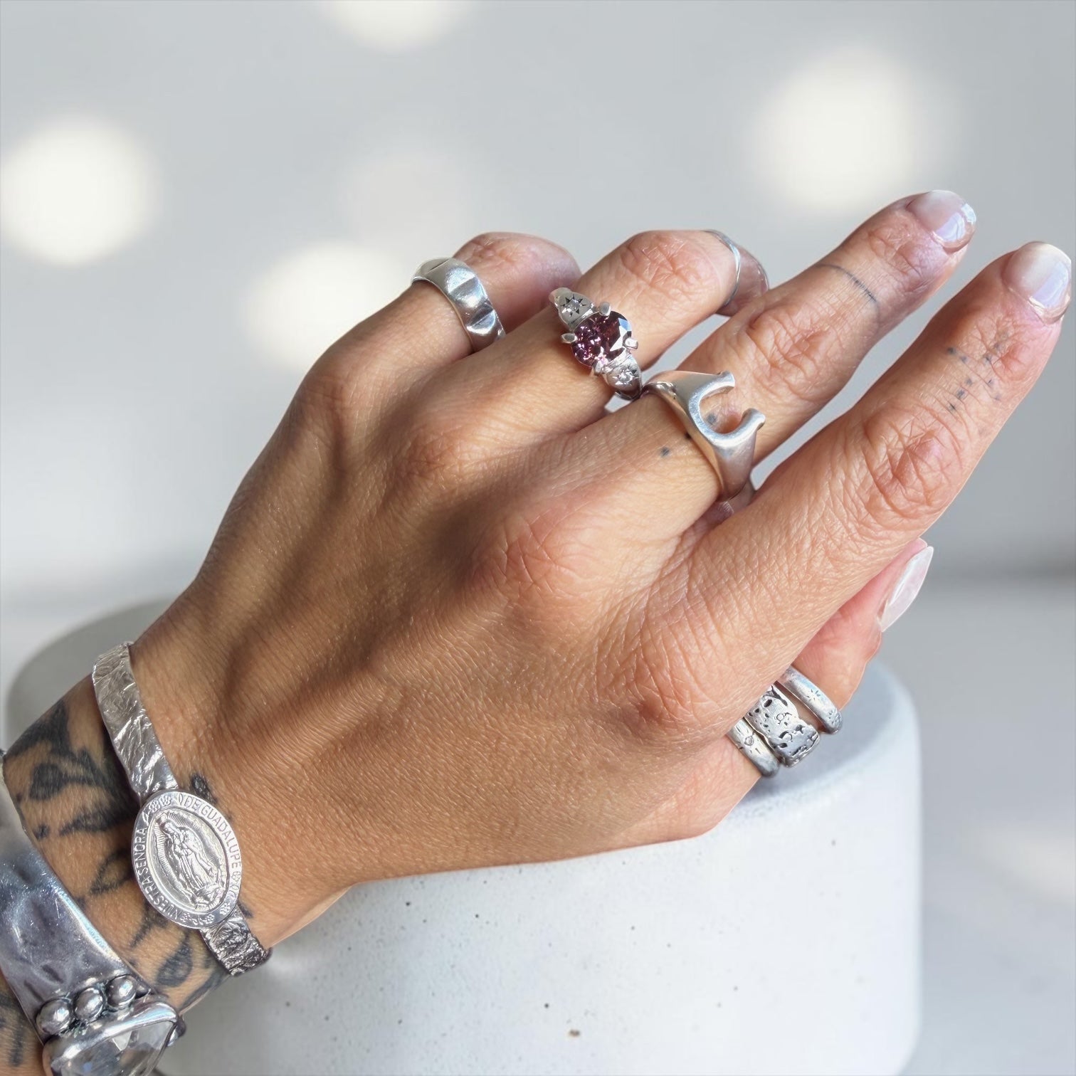 Anillo Lourdes Rodonita
