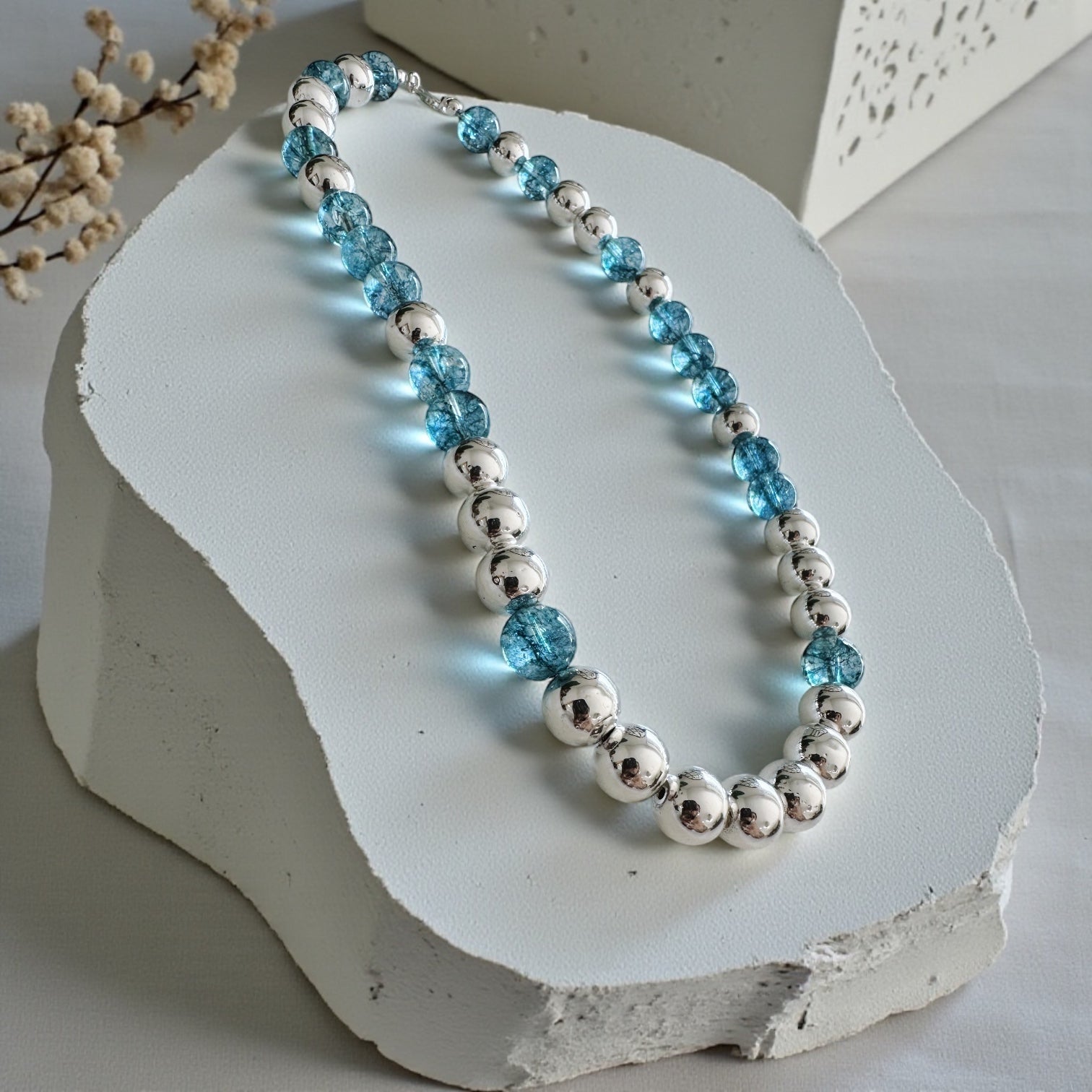 Collar Rocking Balls “ Cielo de Verano”