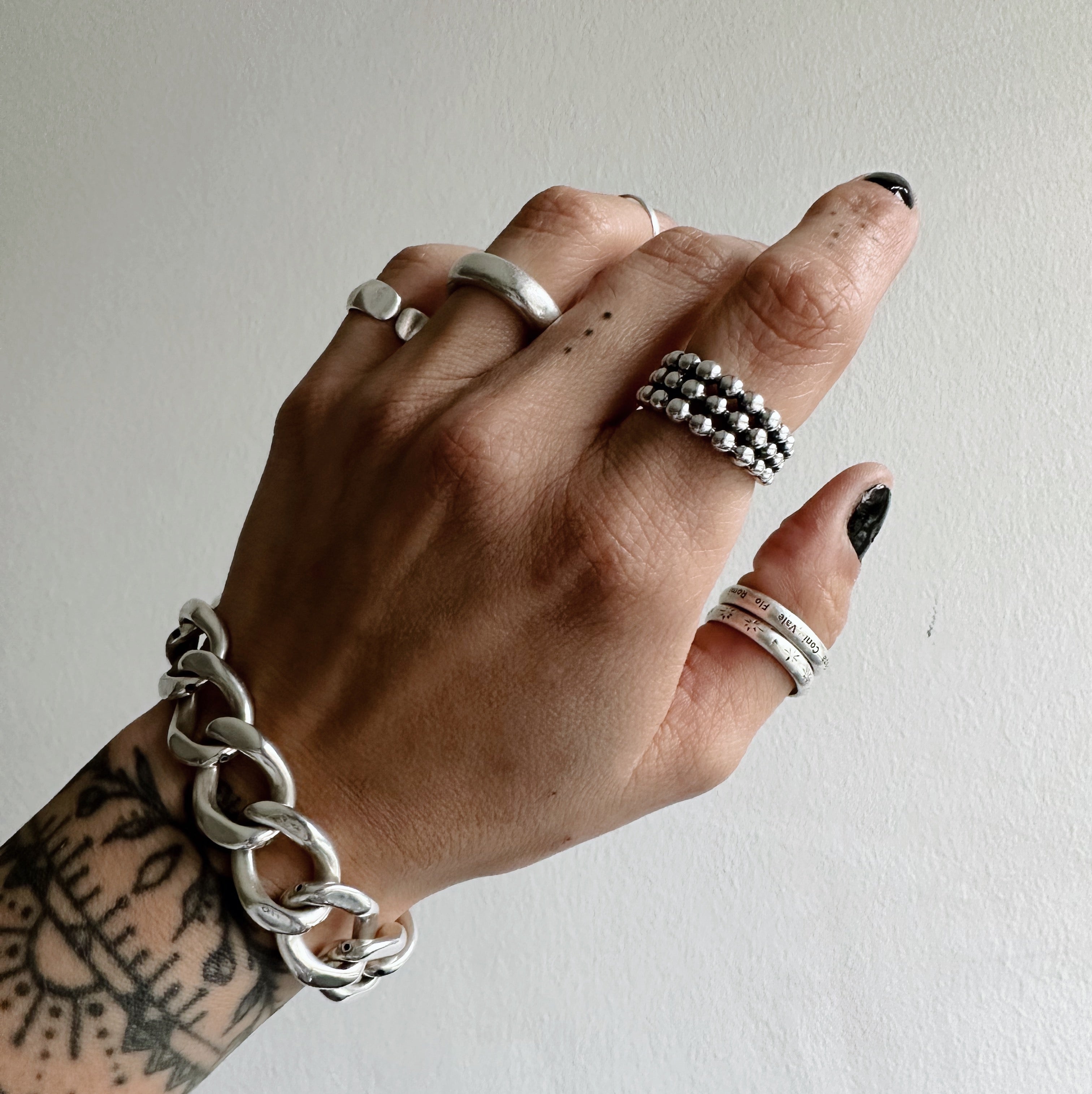 Anillo Trio Pelotitas - PREVENTA