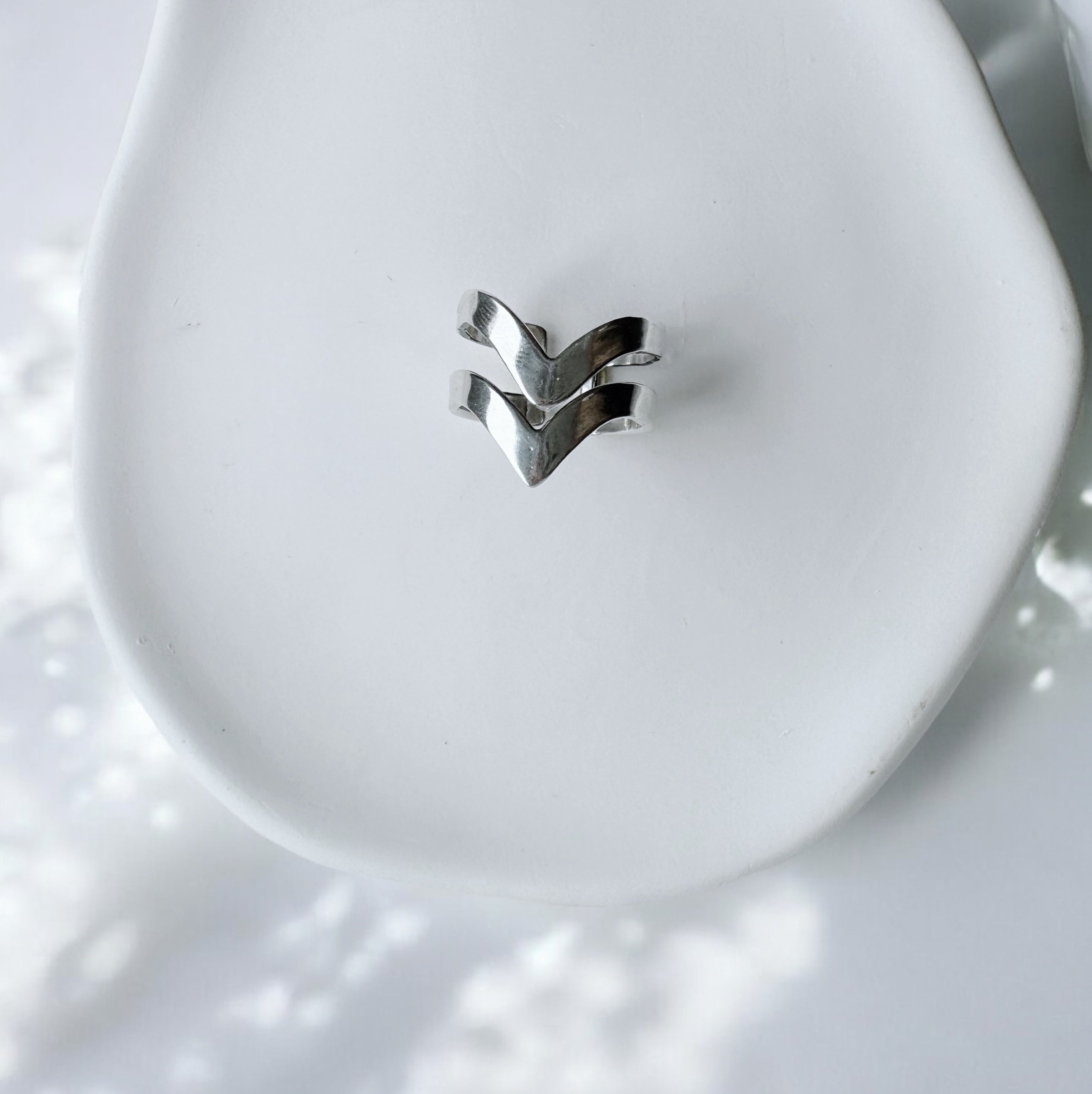 Anillo Doble Chevron