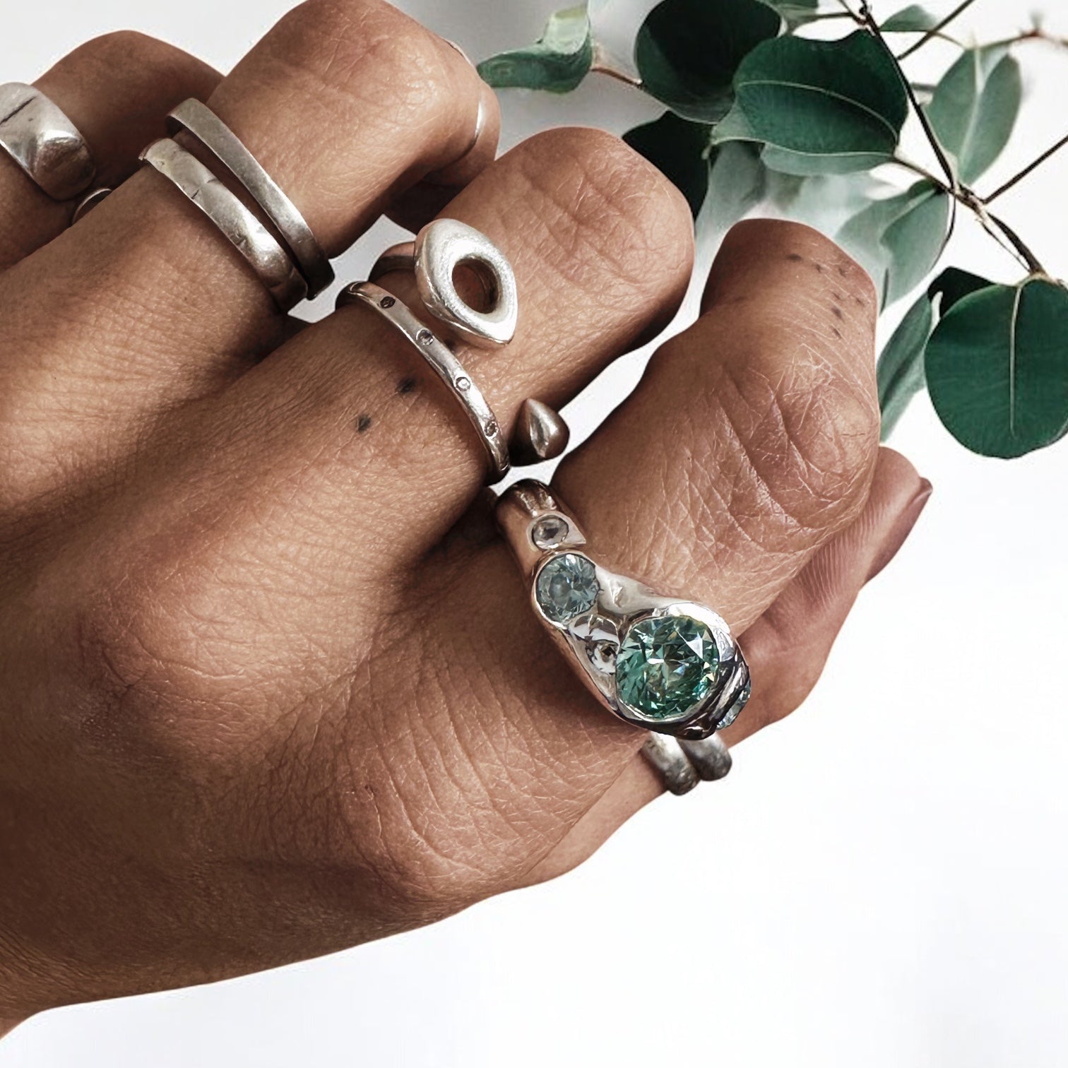 Anillo Silencio y Calma - talla