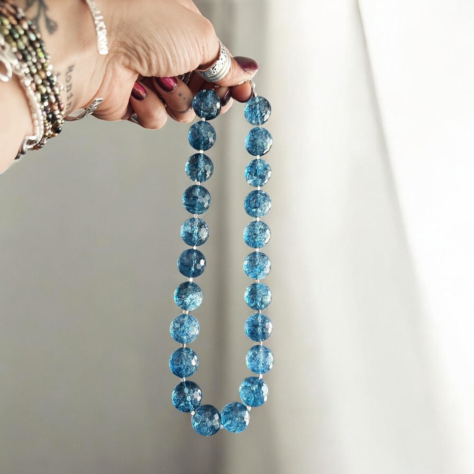 Collar Vilma - Blue Sky - Cianita