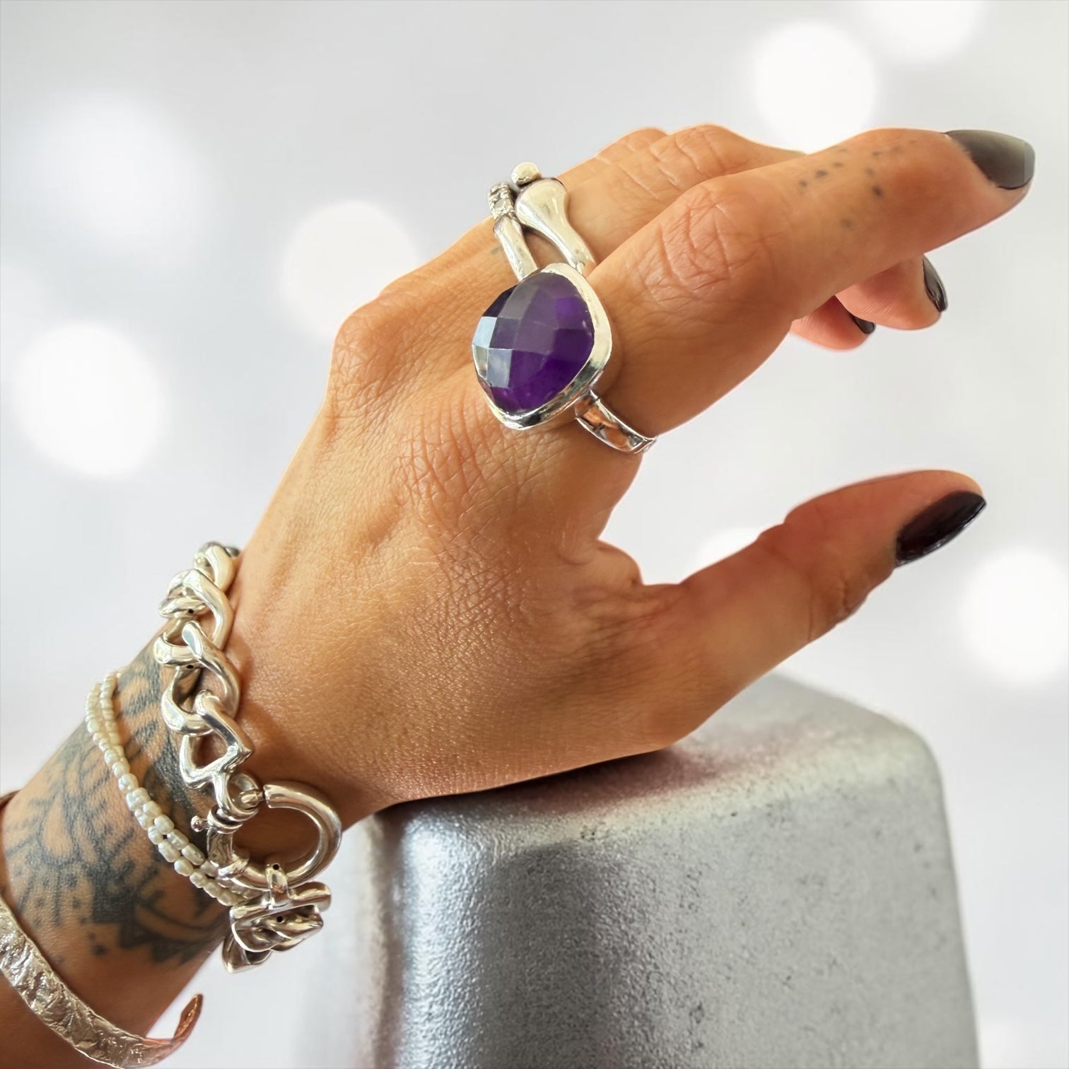 Anillo Amatista Imperial