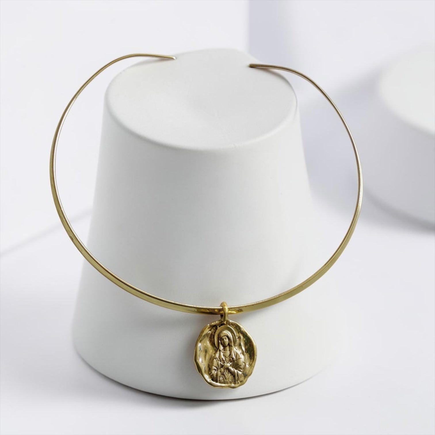 Collar Tiara Bronce - Redonda