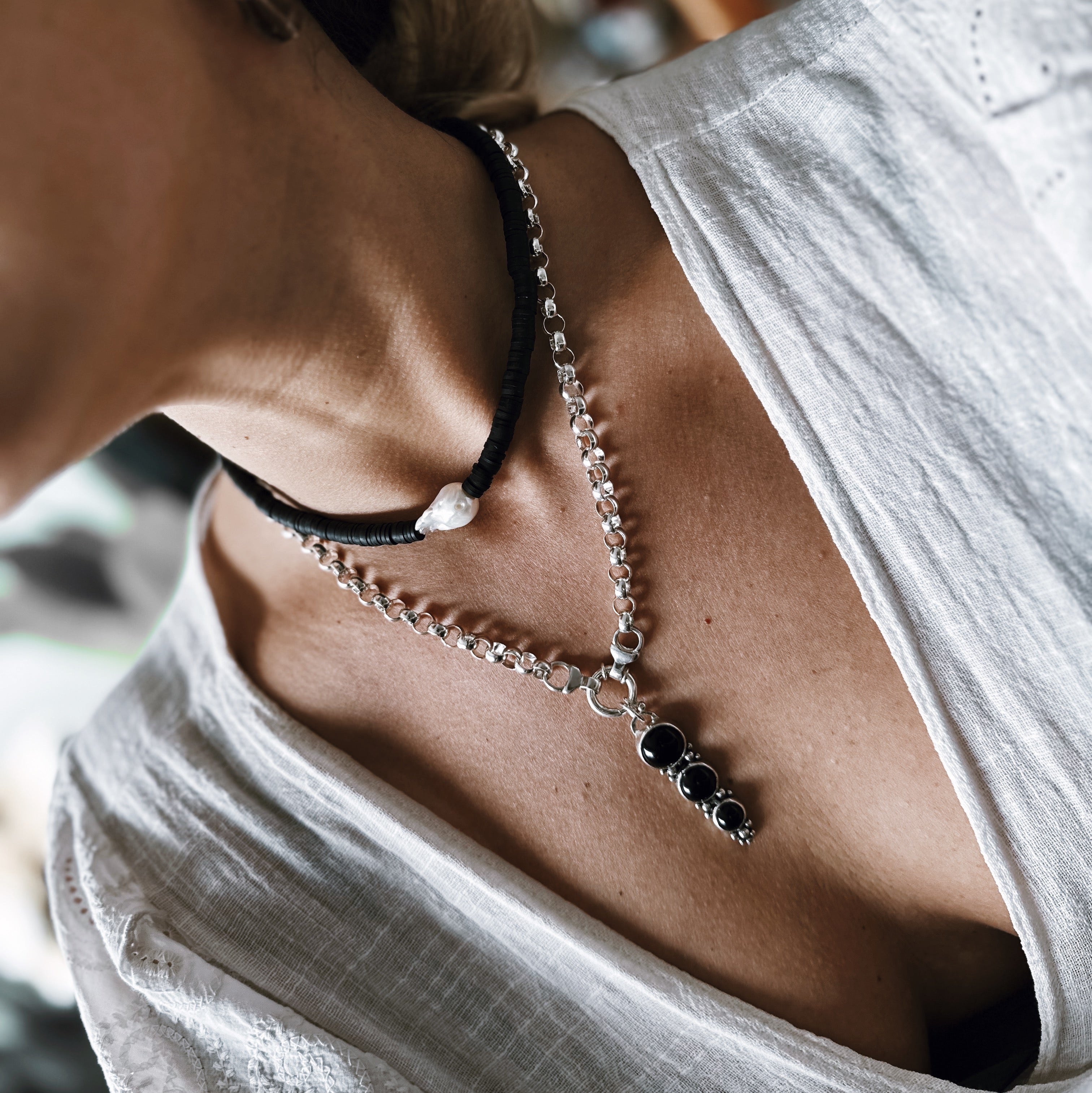 Collar Choker Contraluz