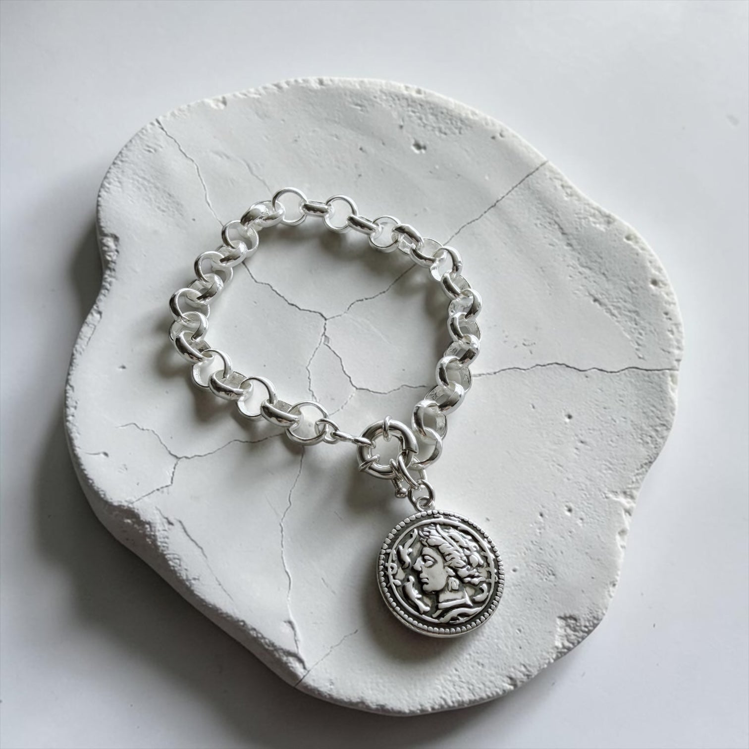 Pulsera Rolo Romana - “M”