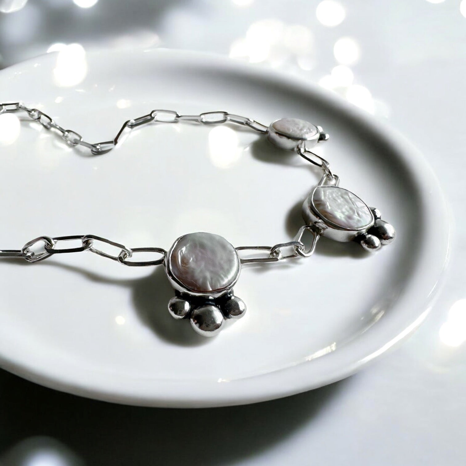 Collar Blanca Estela