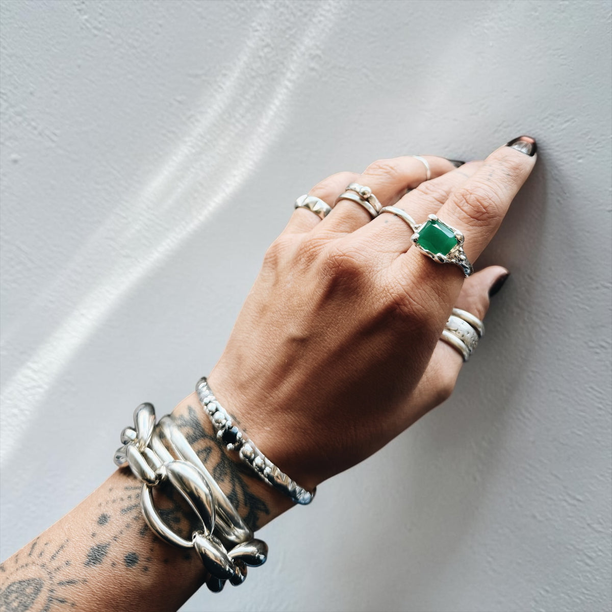 Anillo Allegoria - Emerald Green